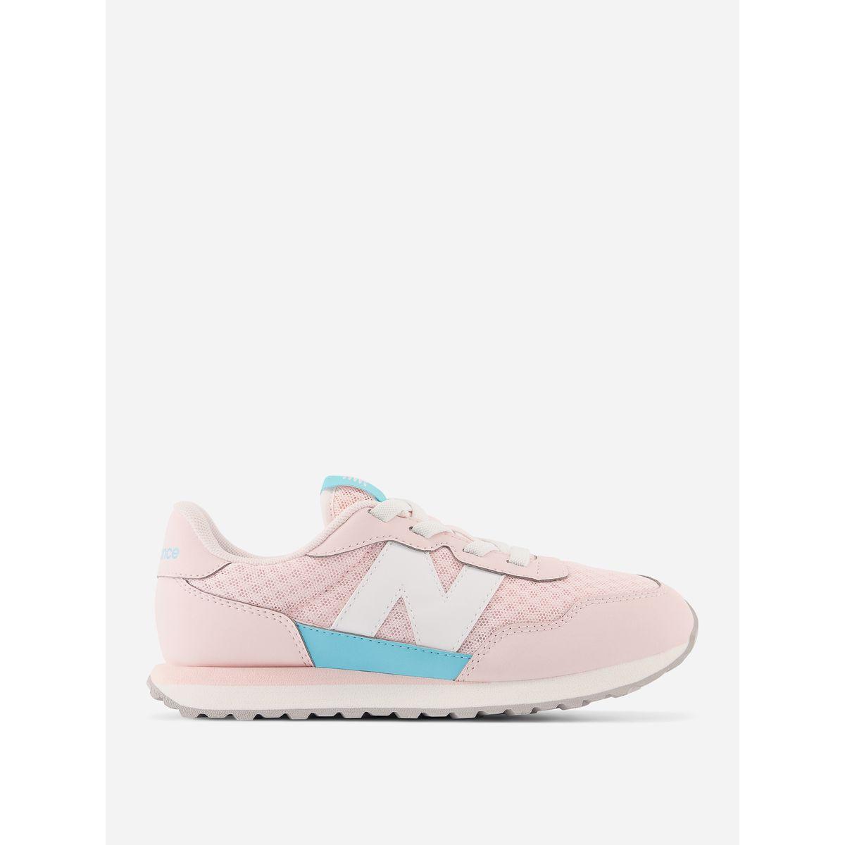 New Balance Contrast Logo Lace Up Sneaker-girls-shoes-sneakers-image-1