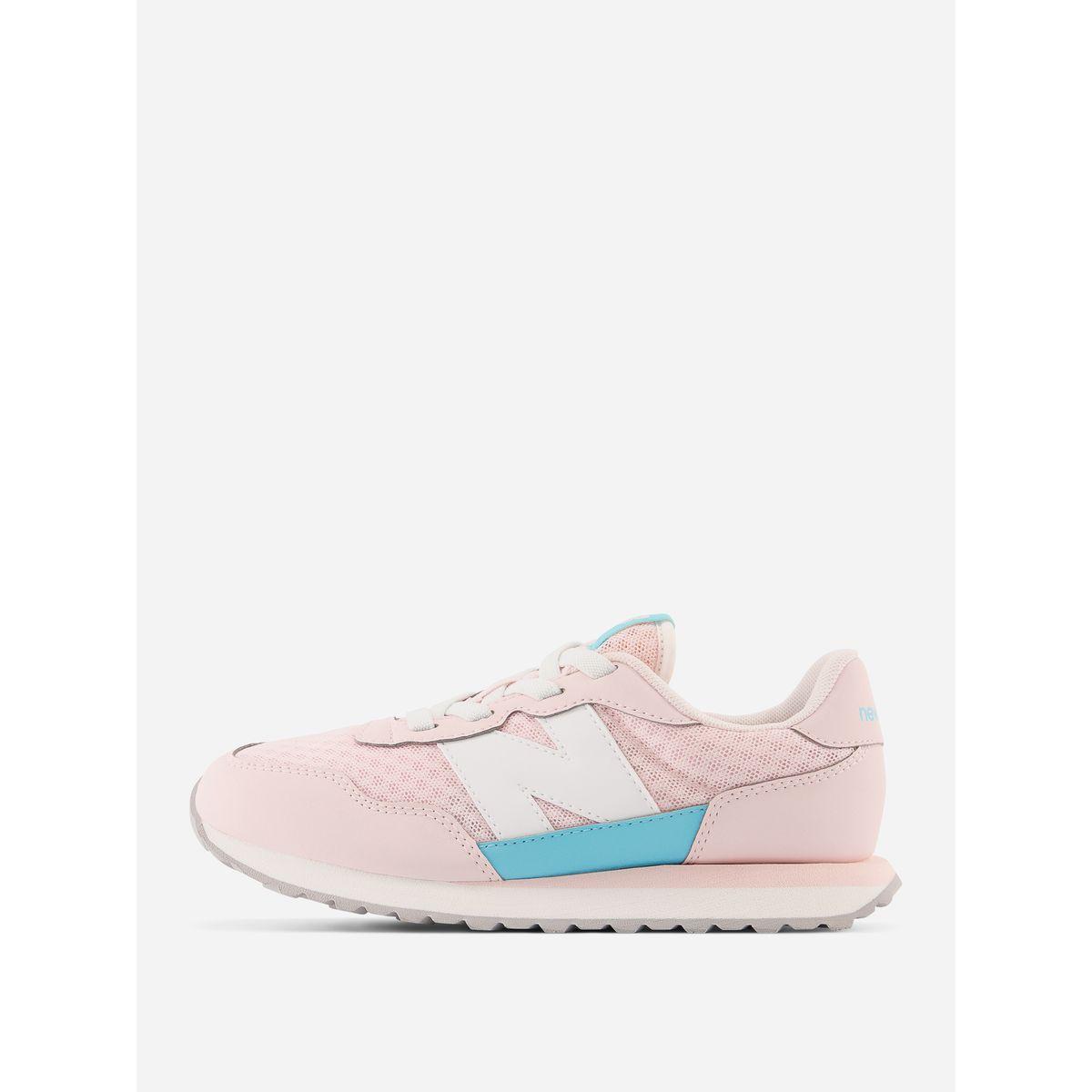 New Balance Contrast Logo Lace Up Sneaker-girls-shoes-sneakers-image-2