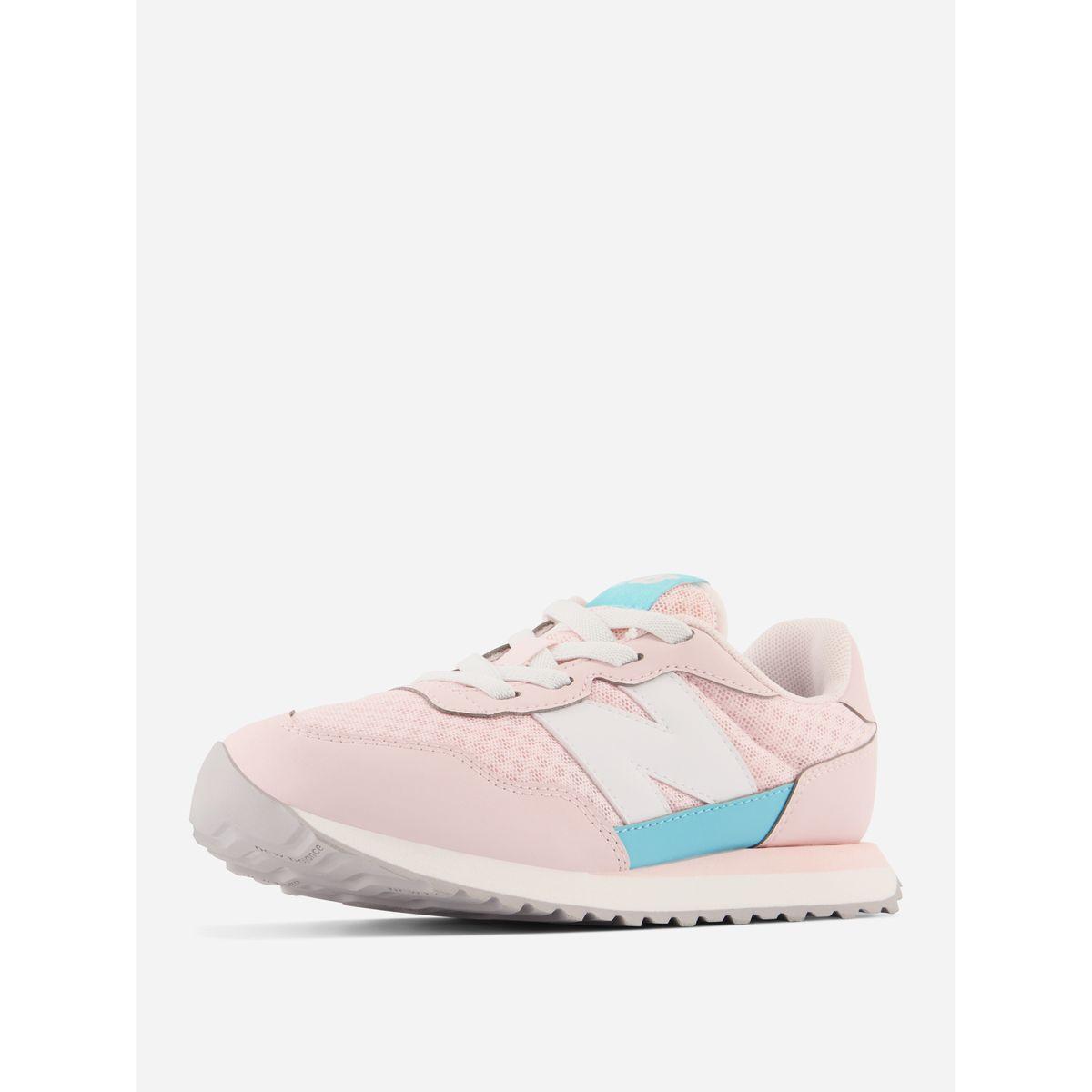 New Balance Contrast Logo Lace Up Sneaker-girls-shoes-sneakers-image-3