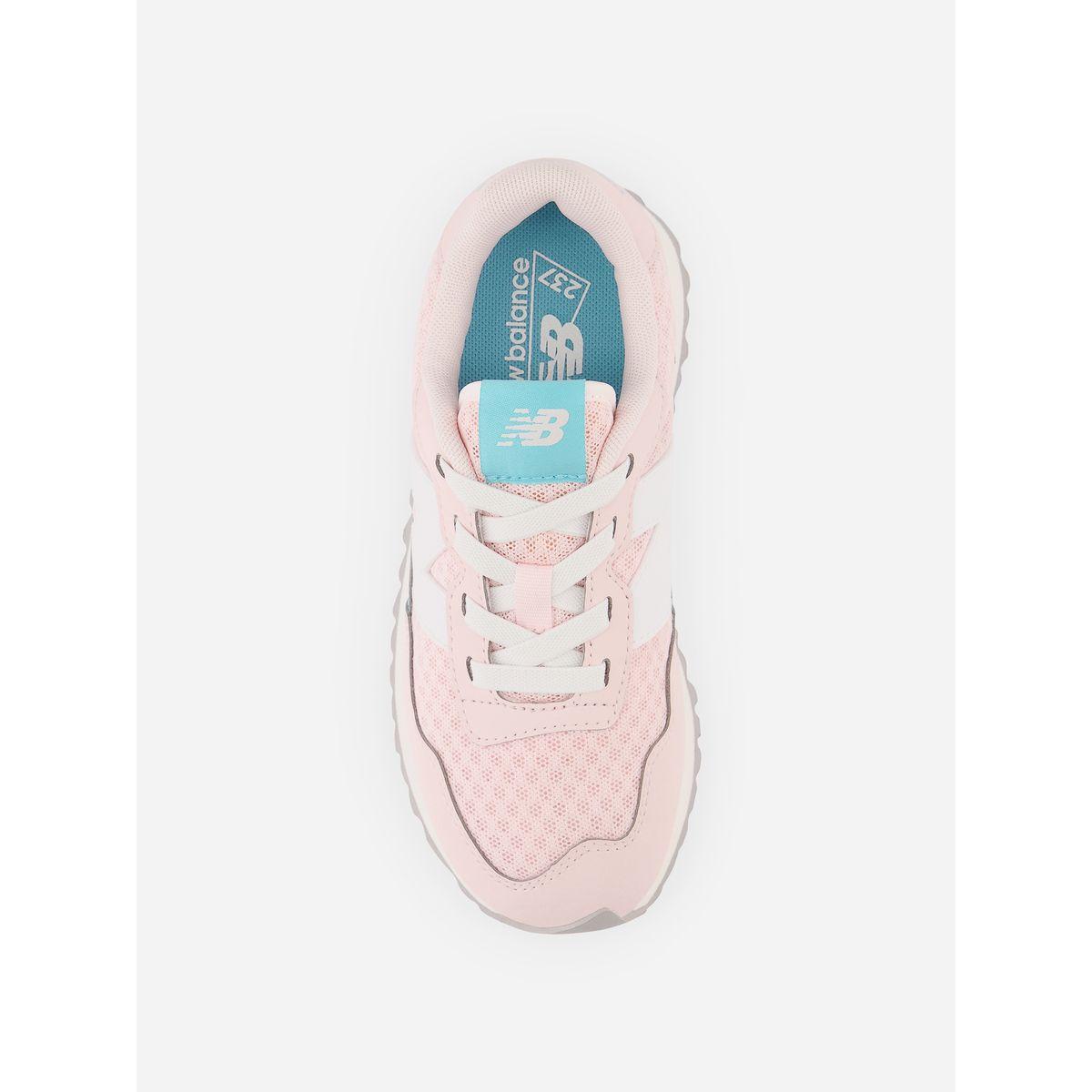 New Balance Contrast Logo Lace Up Sneaker-girls-shoes-sneakers-image-5