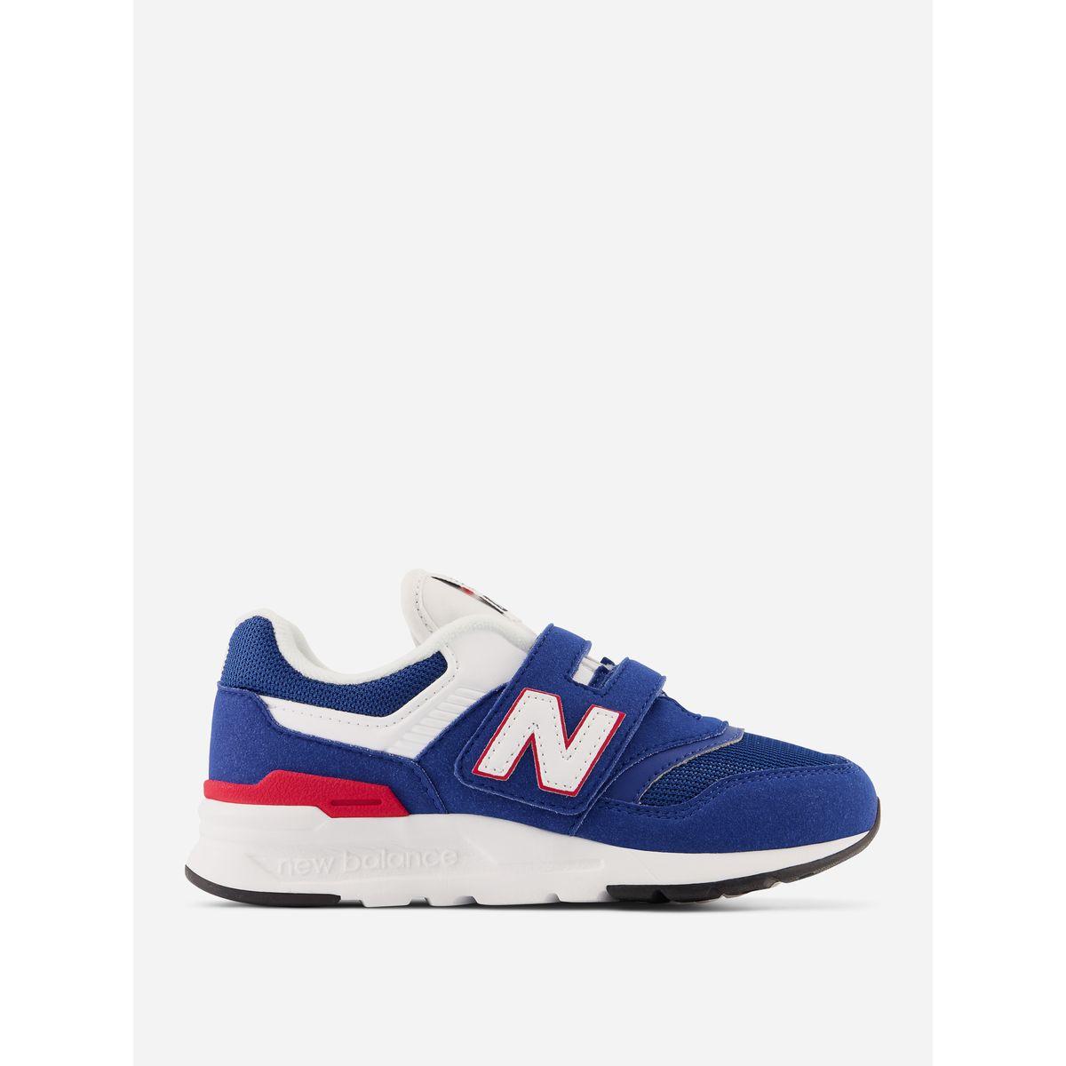 New Balance Colorblock Sneakers with Hook and Loop Closure-girls-shoes-sneakers-image-1