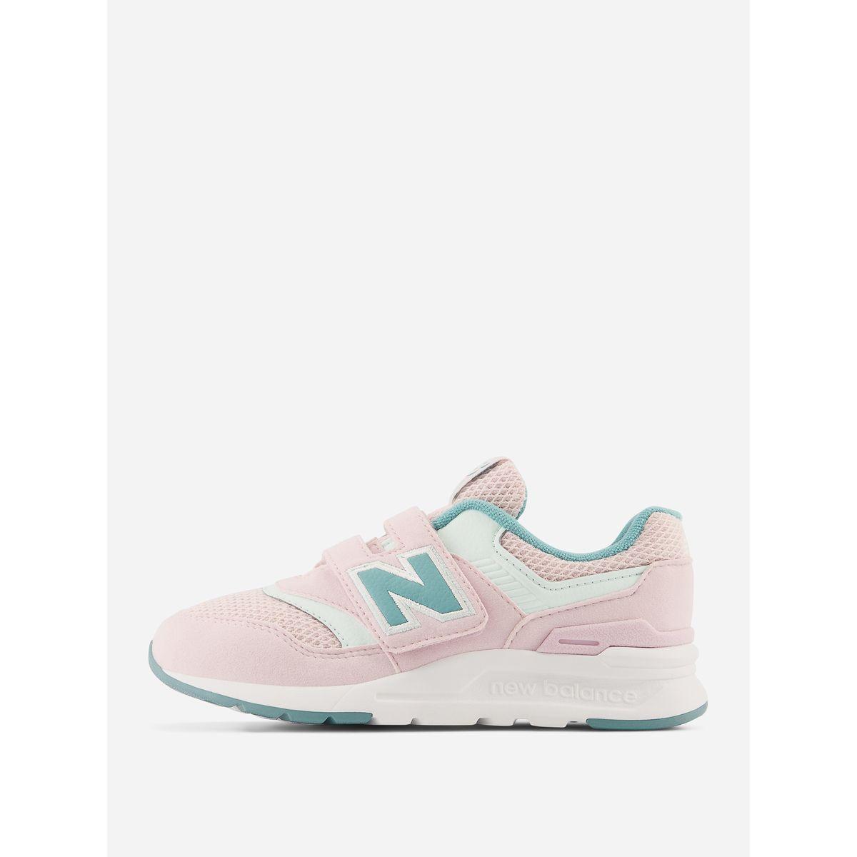 New Balance Colorblock Sneakers with Hook and Loop Closure-girls-shoes-sneakers-image-5