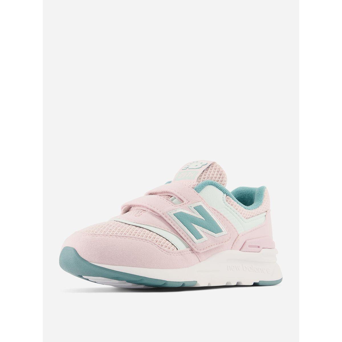 New Balance Colorblock Sneakers with Hook and Loop Closure-girls-shoes-sneakers-image-7