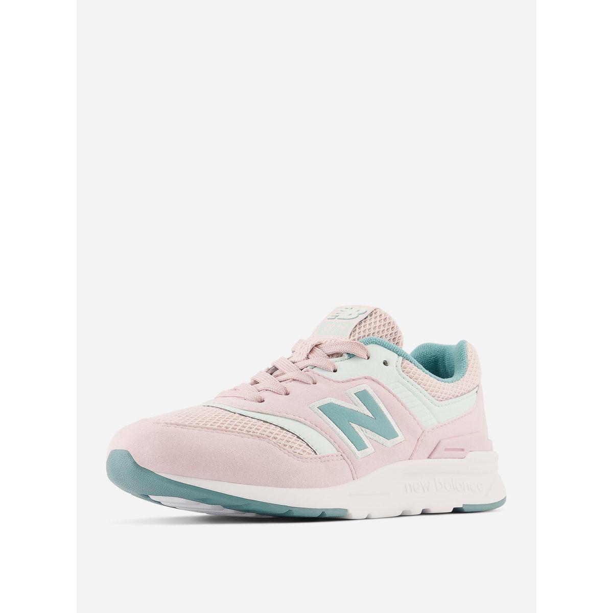New Balance Colorblock Lace Up Sneakers-girls-shoes-sneakers-image-3