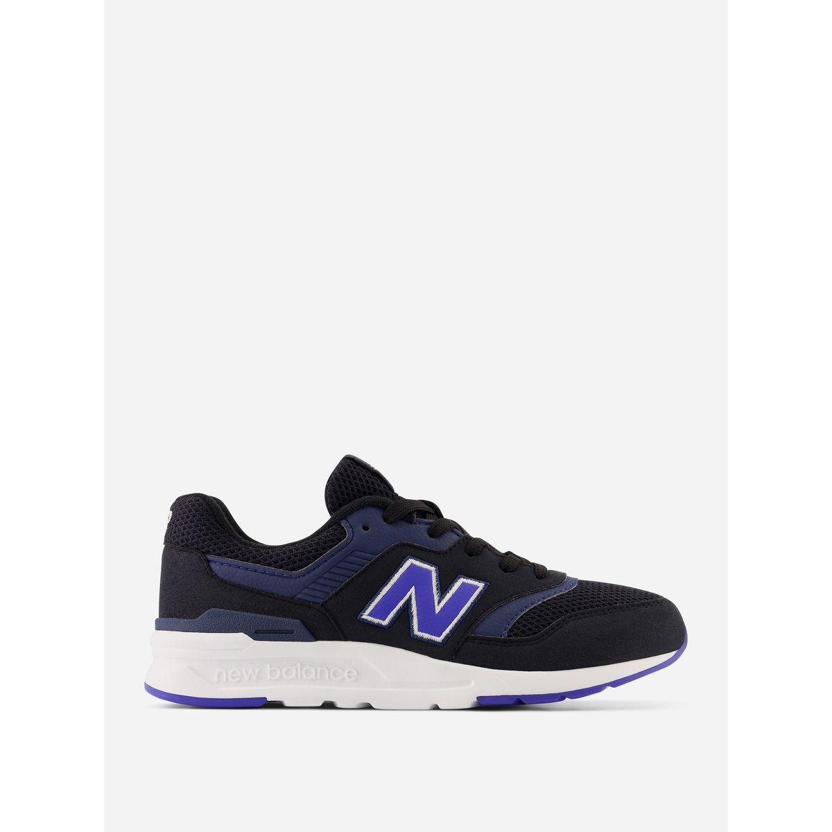 New Balance Contrast Detail Sneakers with Hook and Loop Closure-girls-shoes-sneakers-image-1