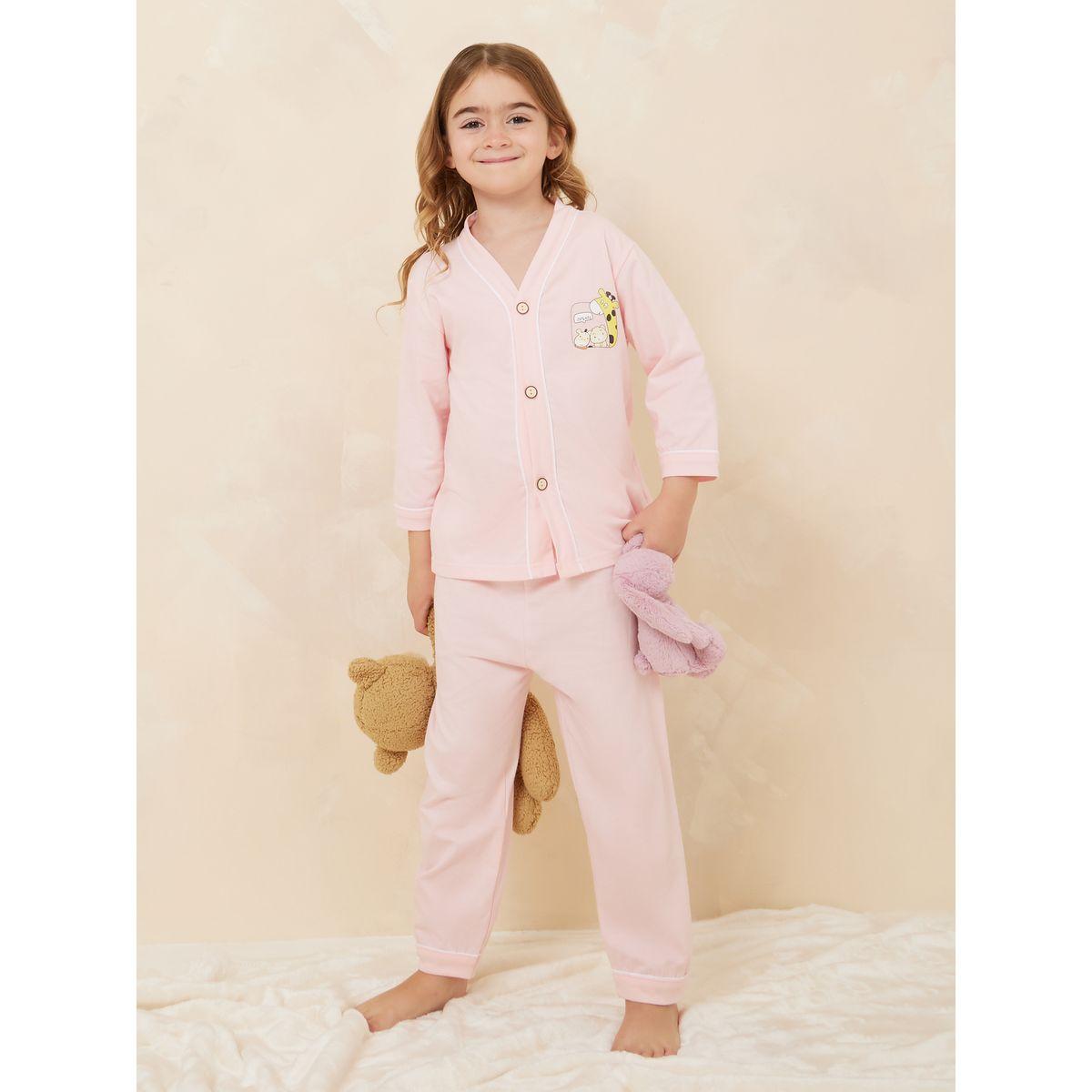 طقم بيجاما من ( بلوزة + بنطال )-girls-clothing-nightwear-image-2