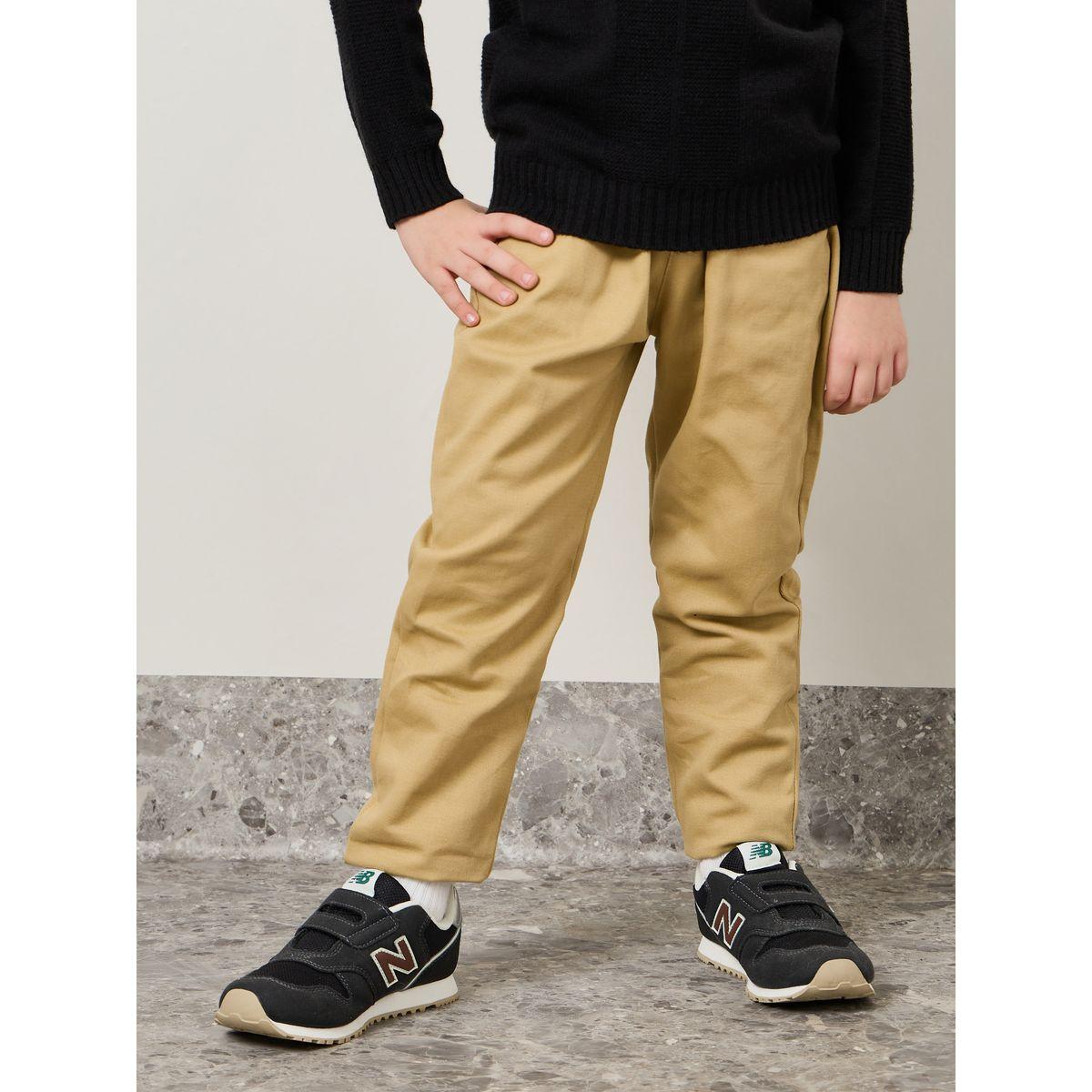 بنطال سادة بخصر مطاطي-boys-clothing-bottoms-trousers-image-2