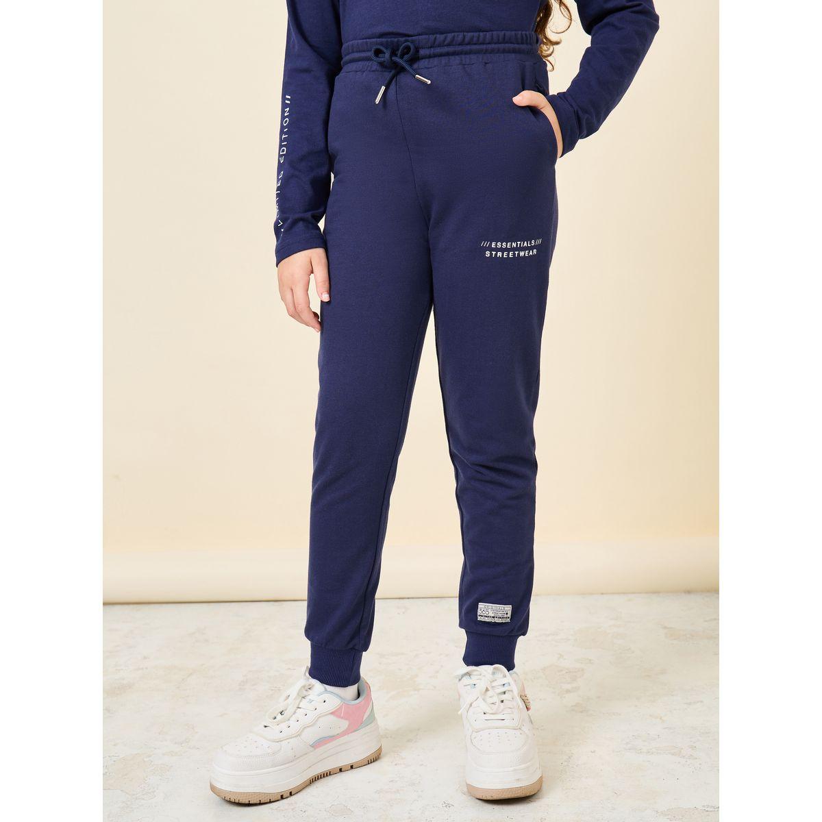 Styli Slogan Print Top & Joggers Set-girls-clothing-setsandcoords-image-5