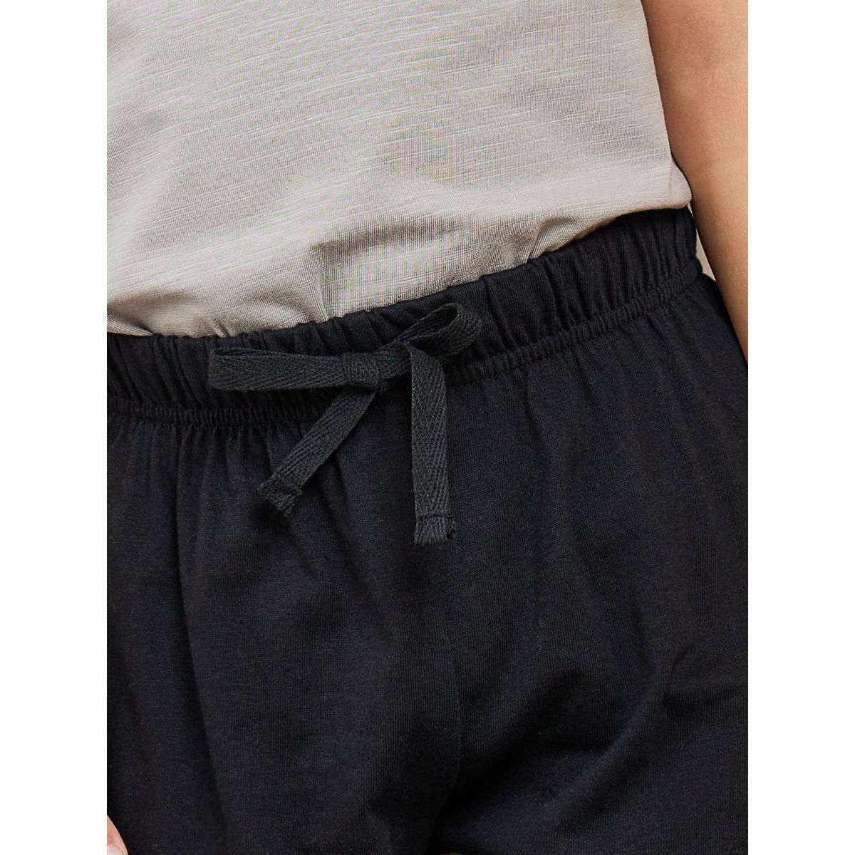 Styli Solid Joggers with Drawstring-boys-clothing-bottoms-joggersandtrackpants-image-3