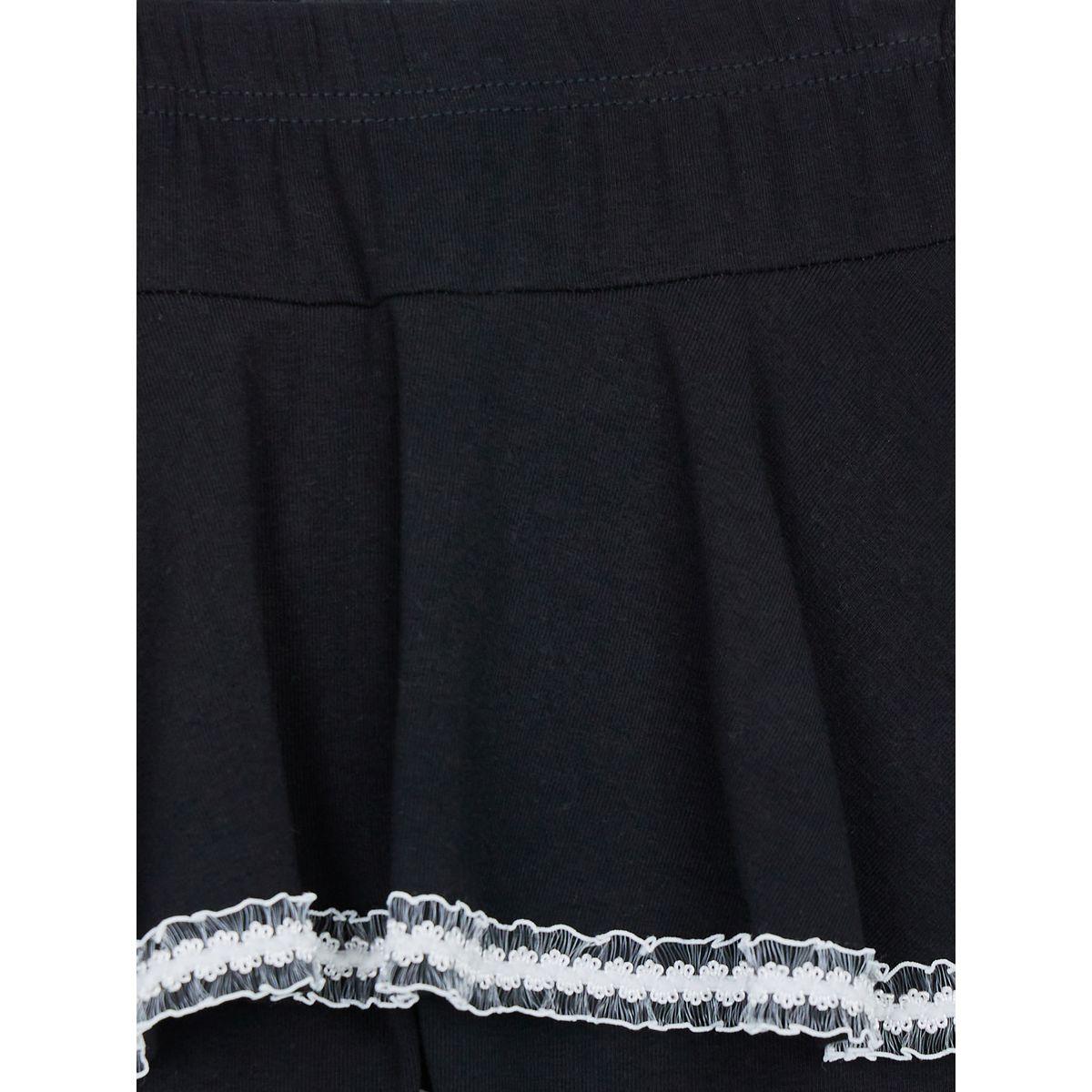 Styli Lace Trim 2in1 Look Leggings-girls-clothing-bottoms-leggings-image-6