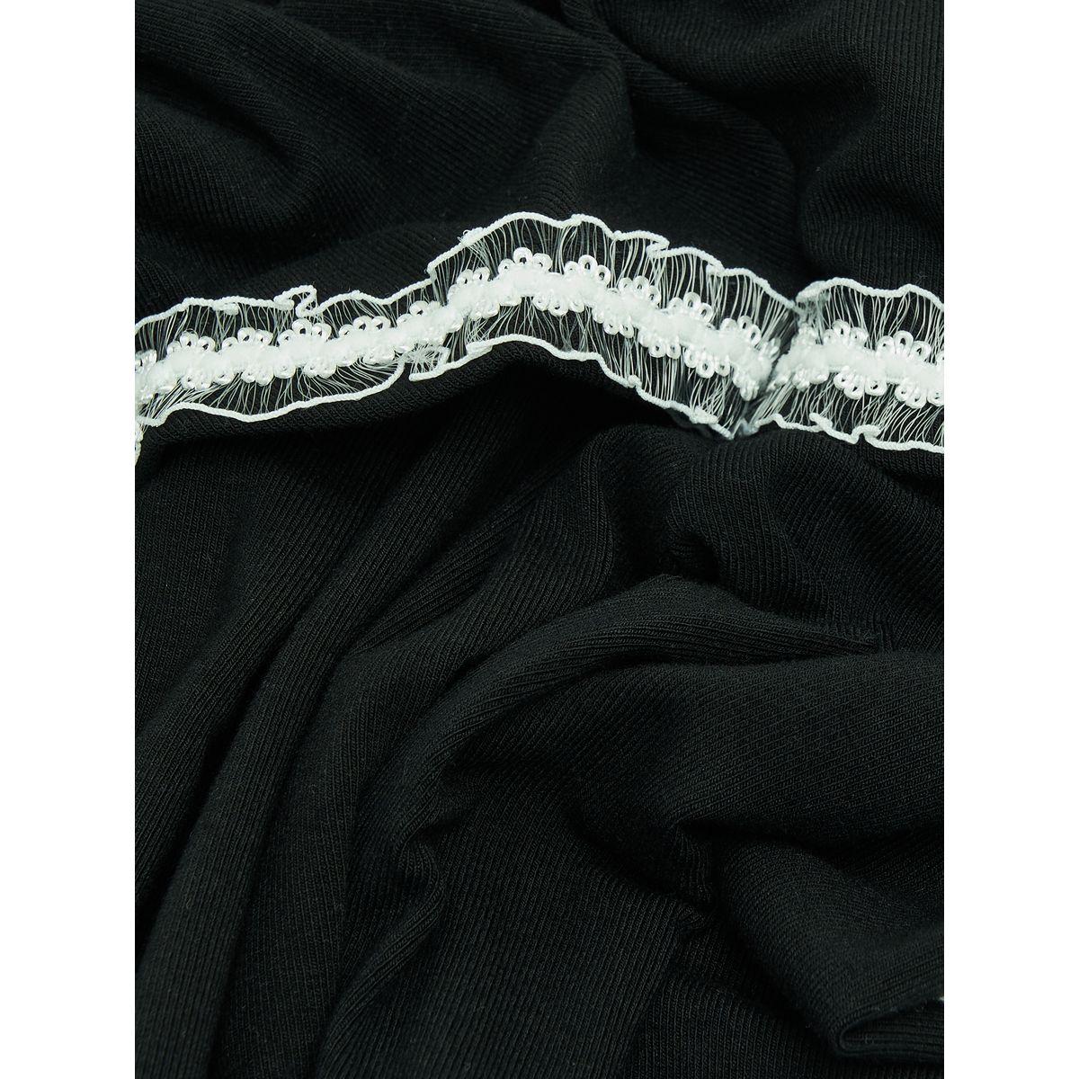 Styli Lace Trim 2in1 Look Leggings-girls-clothing-bottoms-leggings-image-7