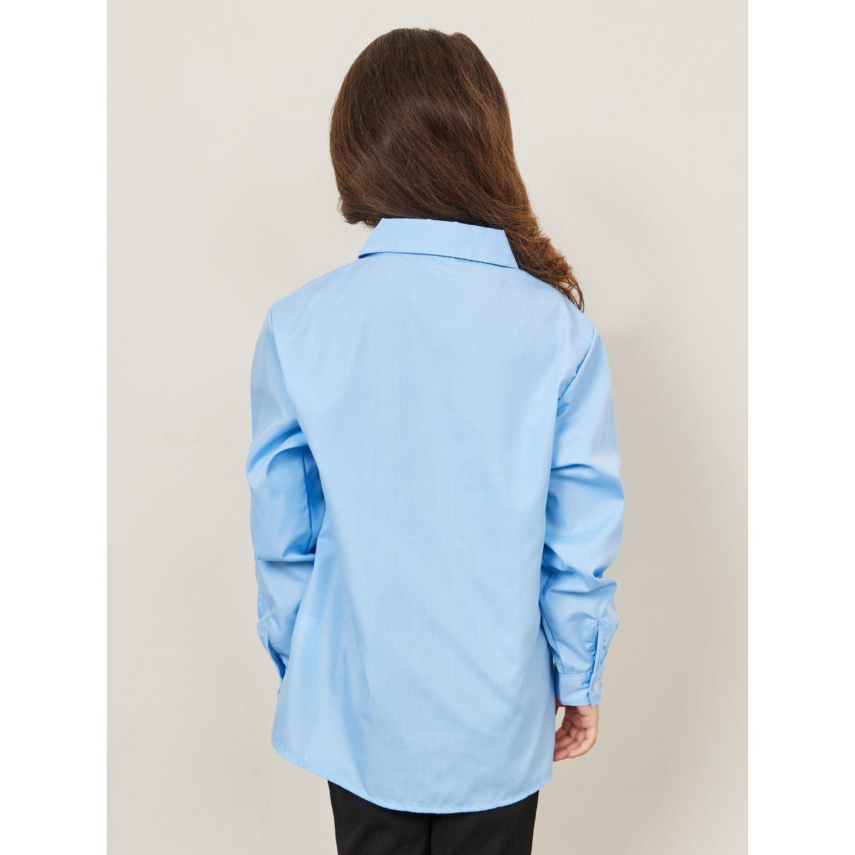 Styli Solid Longline Shirt with Buttons-girls-clothing-blousesandshirts-image-4