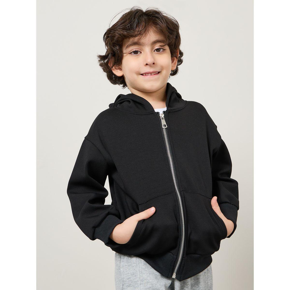 هودي كاجوال بسحّاب غلق-boys-clothing-winterwear-sweatshirts-image-3