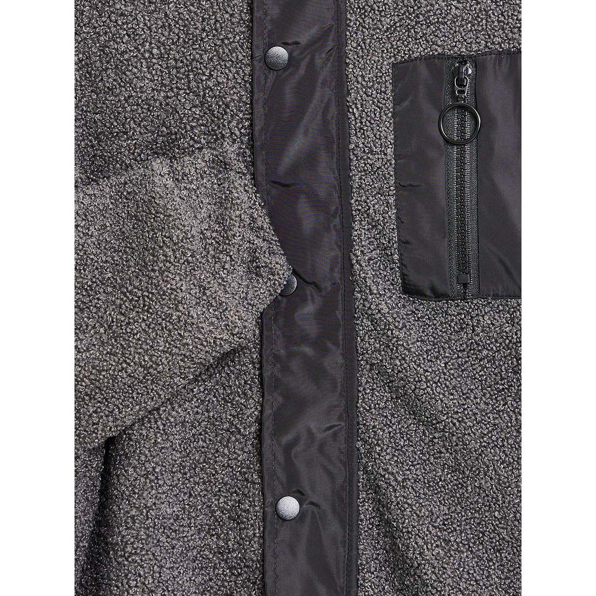 Styli Elevate Regular Fit Fleece Sweatshirt with Zip Pocket-girls-clothing-jacketsandcoats-image-7