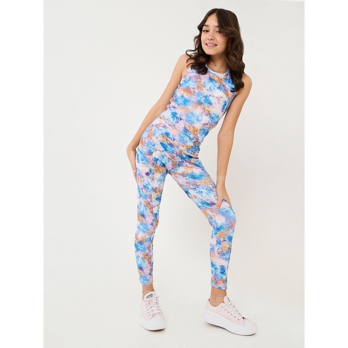 Styli Tie & Dye Sleeveless Jumpsuit-girls-clothing-rompers-image-1