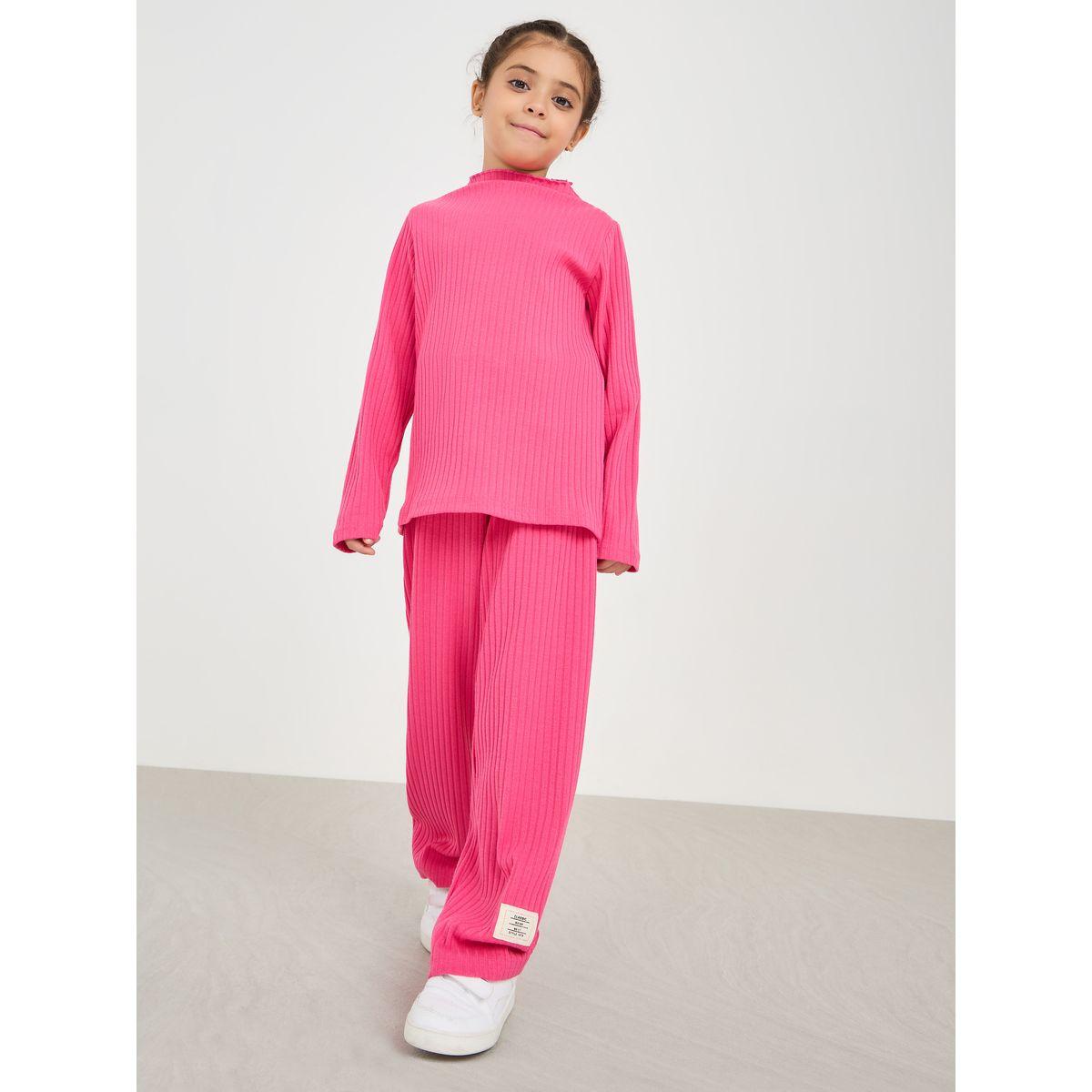 مجموعة من ( جوغر + تيشيرت )-girls-clothing-setsandcoords-image-1