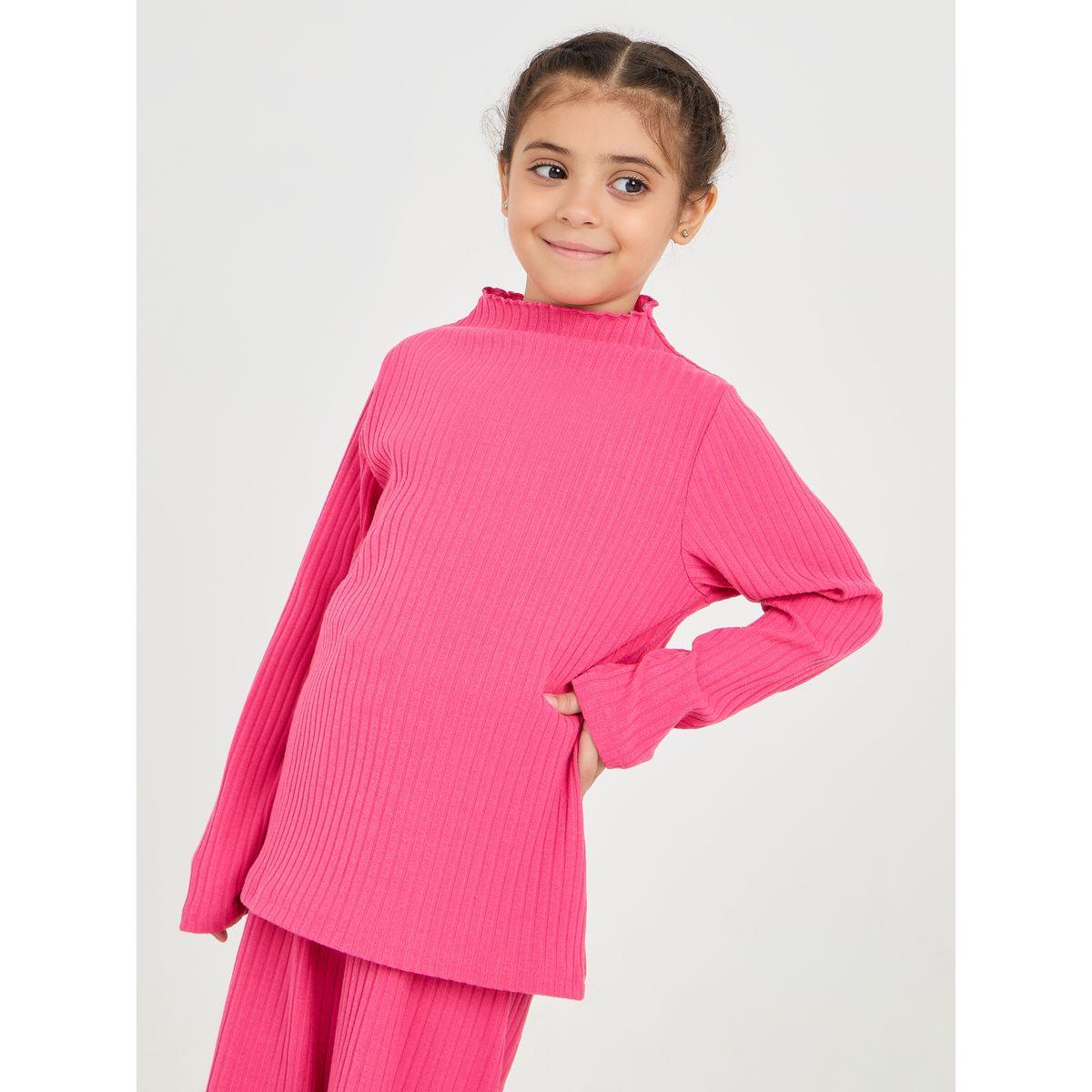 مجموعة من ( جوغر + تيشيرت )-girls-clothing-setsandcoords-image-2