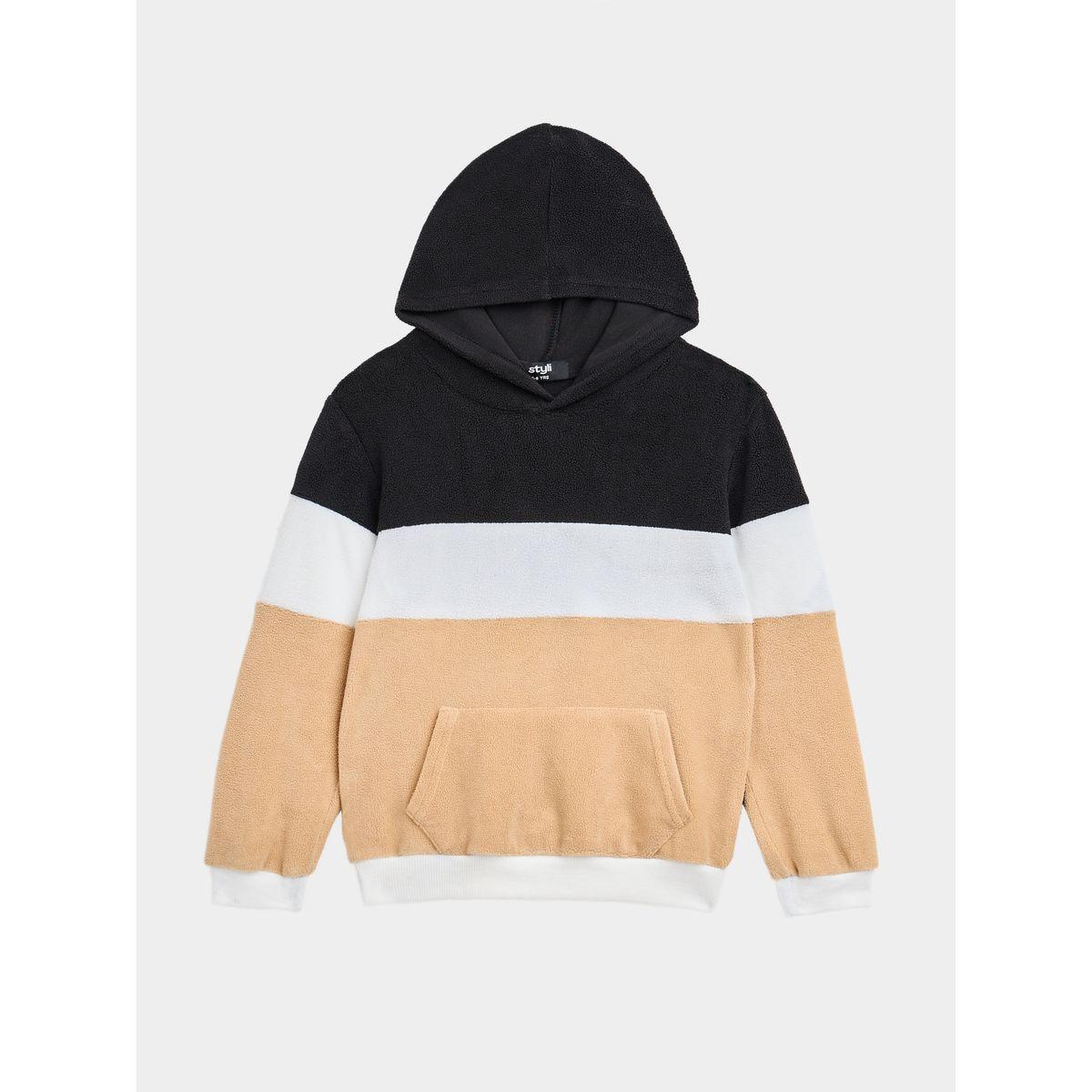 Styli Colorblock Teddy Hoodie-boys-clothing-winterwear-sweatshirts-image-5