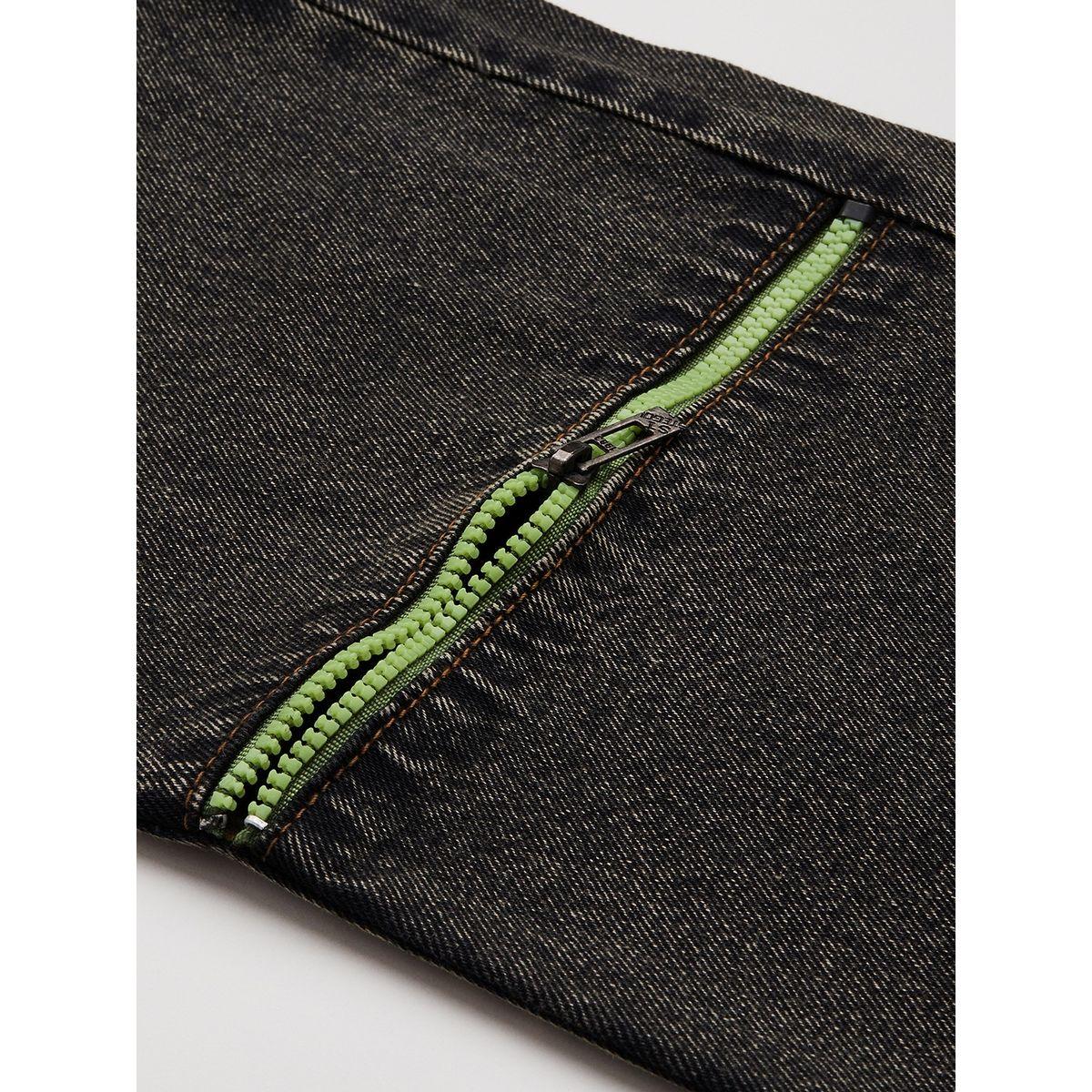 جينز بقصة مستقيمة وتفاصيل باهتة نوه-فوه × ستايلي-girls-clothing-bottoms-jeansandjeggings-image-5