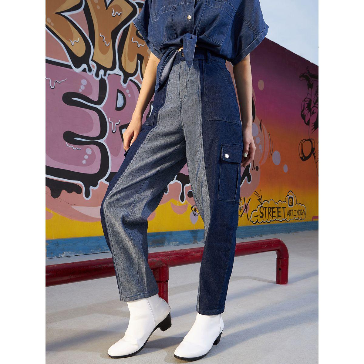 Noh-Voh X Styli Acid Wash Colorblock Regular Jeans-girls-clothing-bottoms-jeansandjeggings-image-1