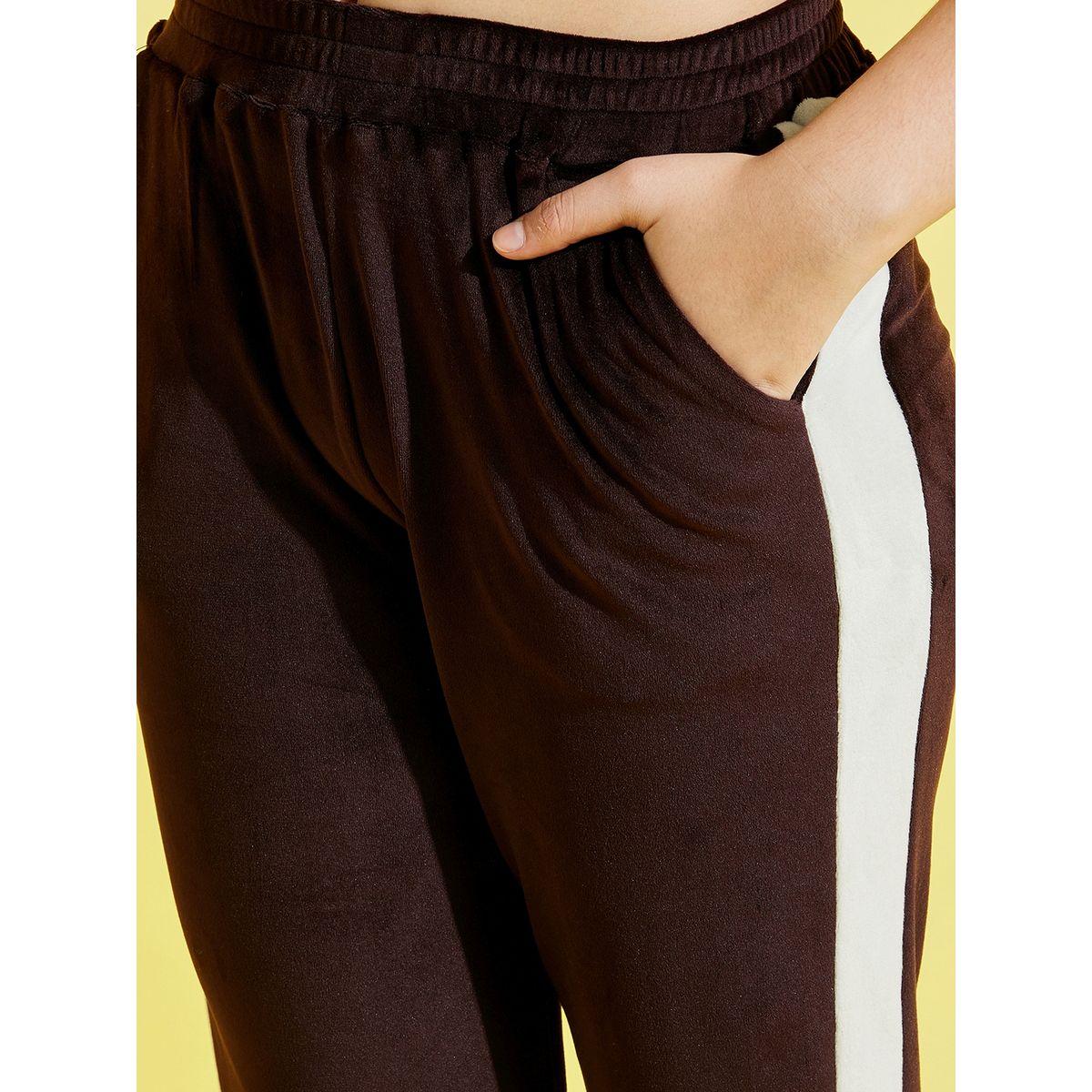 بنطال رياضي مزين بشريط جانبي نوه-فوه × ستايلي-girls-clothing-bottoms-trousers-image-5