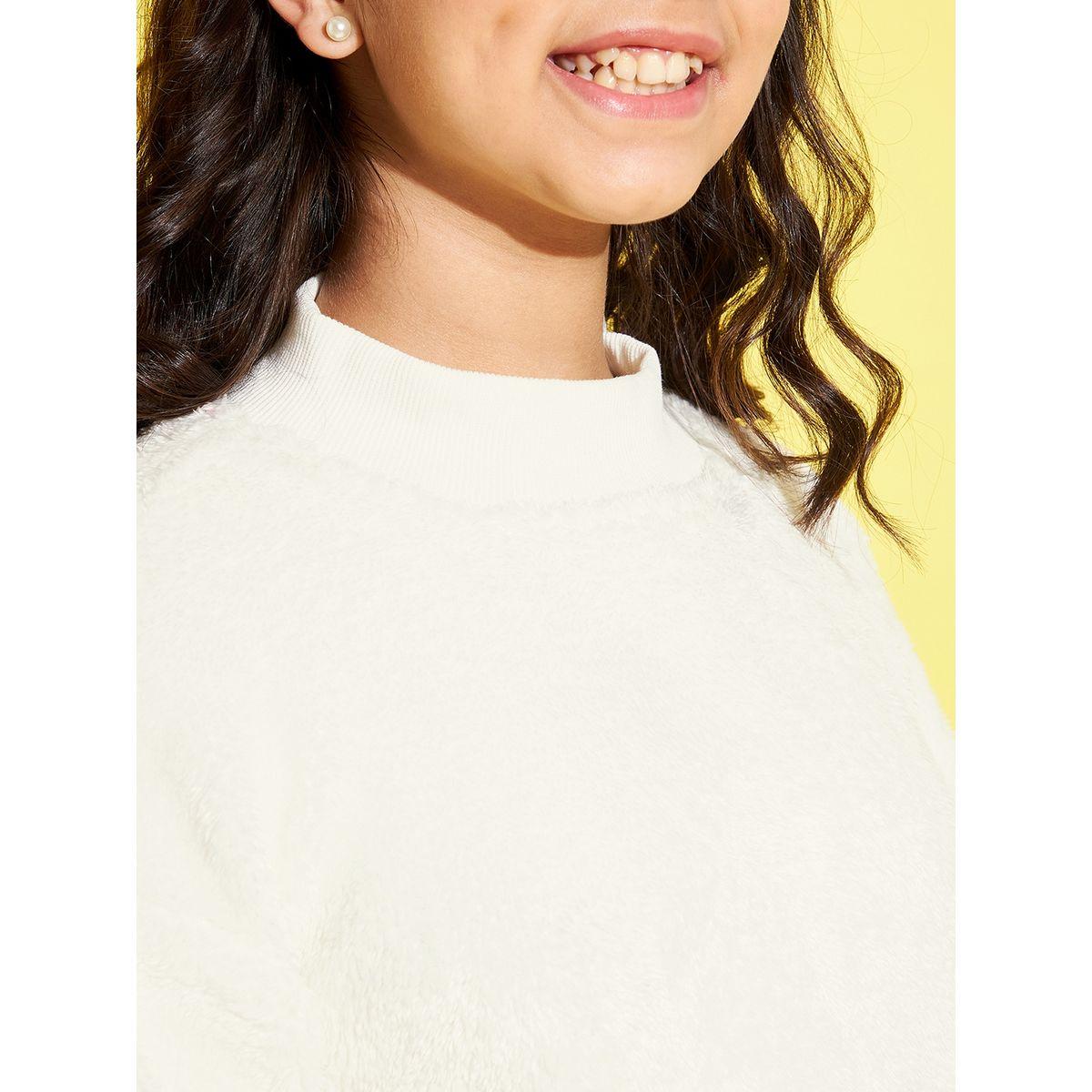 سويت شيرت فليس بياقة عالية نوه-فوه × ستايلي-girls-clothing-winterwear-sweatshirts-image-5