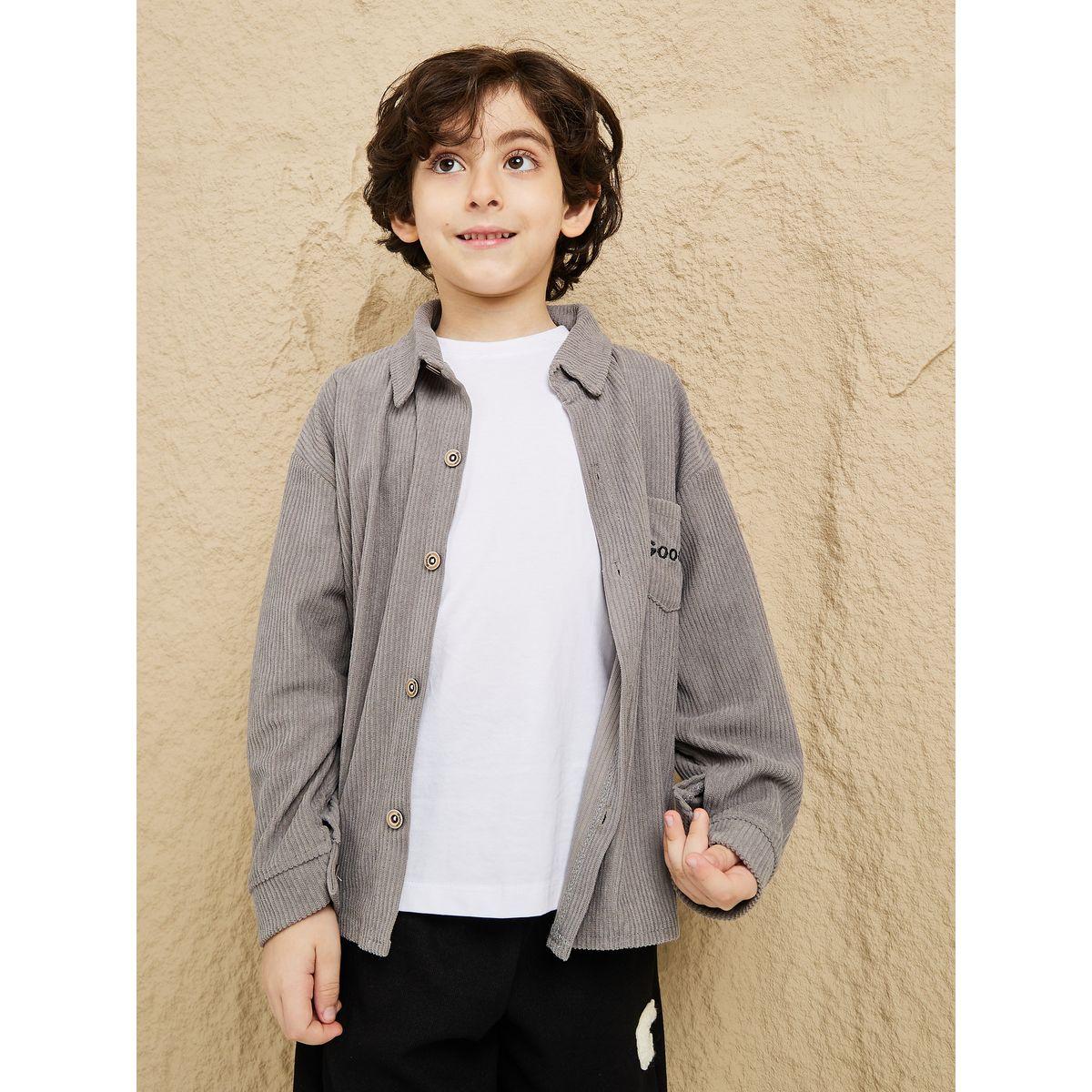 قميص كوردروي بجيب على الصدر-boys-clothing-shirts-image-4