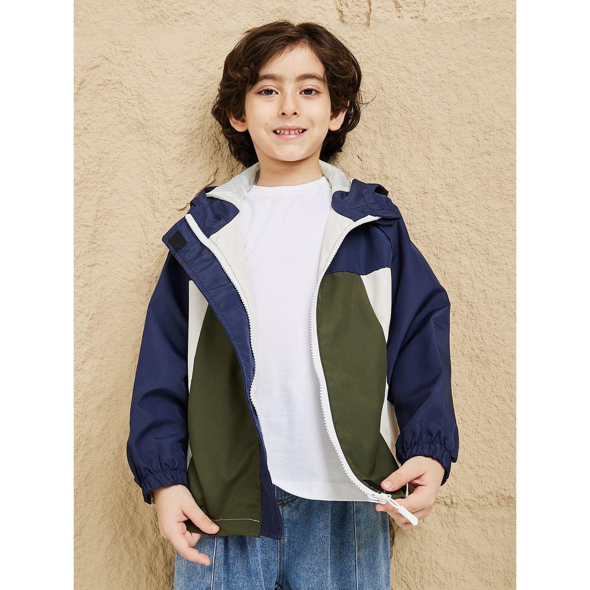 Styli Colorblock Zip Through Light Jacket-boys-clothing-jacketsandcoats-image-3