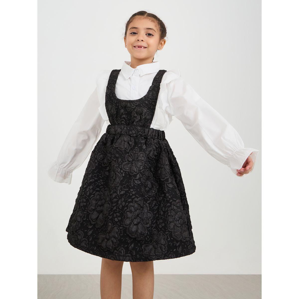 مجموعة من ( فستان + بلوزة )-girls-clothing-setsandcoords-image-2