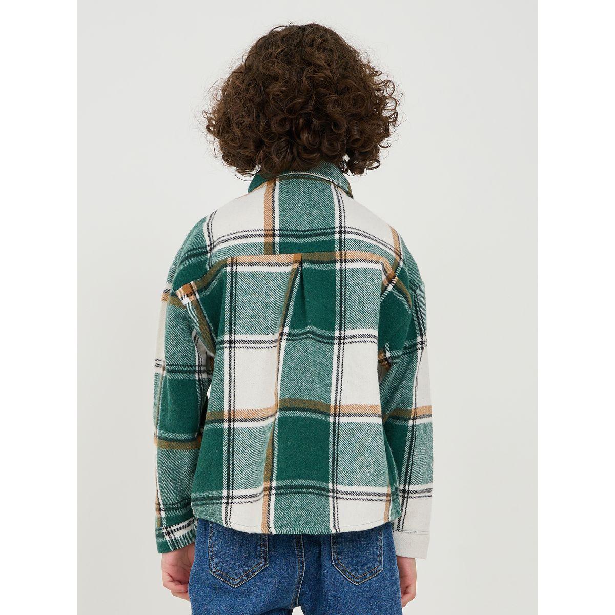قميص كاروهات بجيب على الصدر-boys-clothing-shirts-image-1