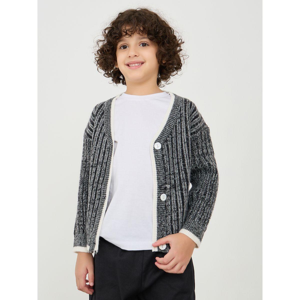 كارديجان محبوك بأزرار غلق-boys-clothing-jumpersandcardigans-image-1
