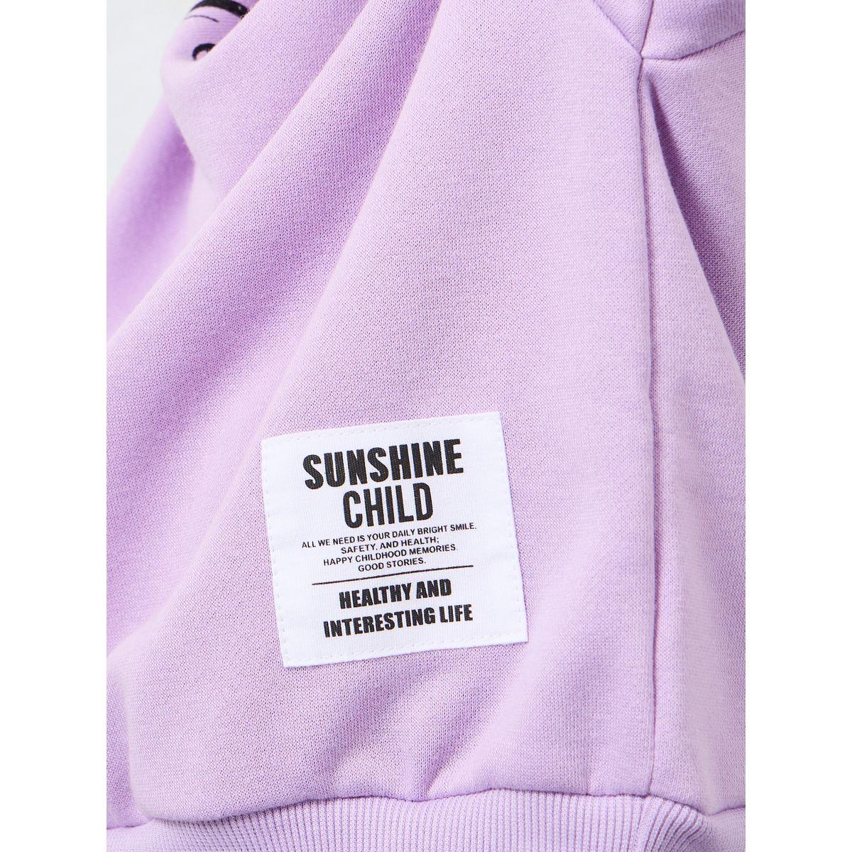 Styli Slogan Print Drop Shoulder Sweatshirt-baby-girls-clothing-sweatshirts-image-3