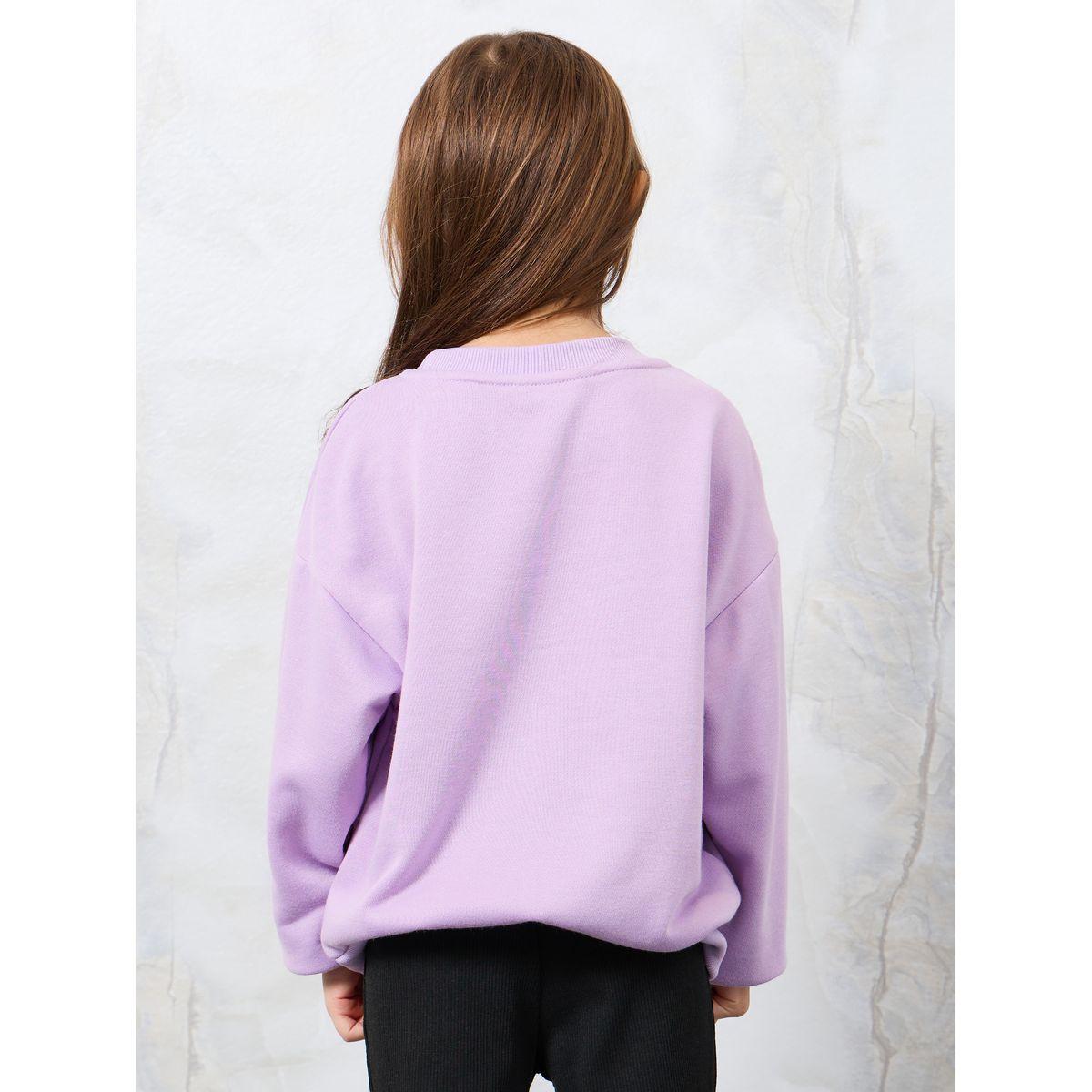 Styli Slogan Print Drop Shoulder Sweatshirt-baby-girls-clothing-sweatshirts-image-4