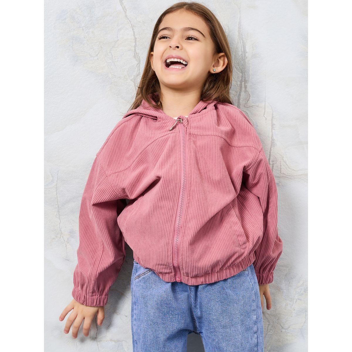 Styli Oversized Corduroy Hoodie Jacket-girls-clothing-jacketsandcoats-image-3