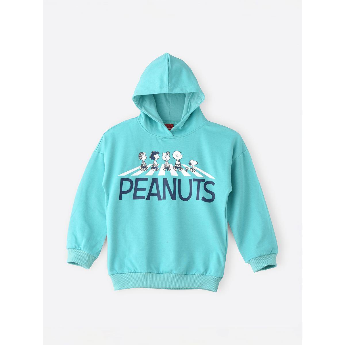 Peanuts Snoopy Graphic Print Hoodie-baby-girls-clothing-sweatshirts-image-1