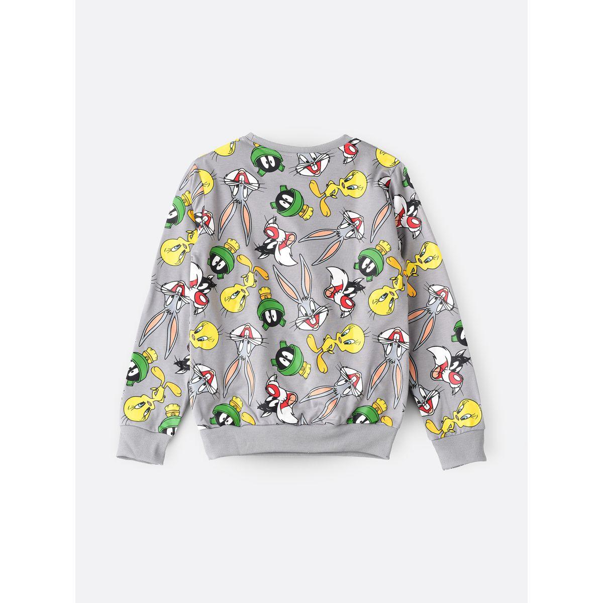 Looney Tunes All Over Print Sweatshirt-boys-clothing-winterwear-sweatshirts-image-2