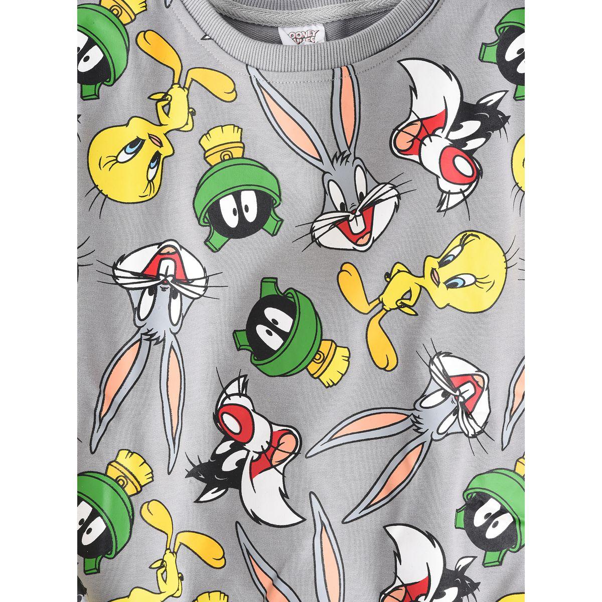 Looney Tunes All Over Print Sweatshirt-boys-clothing-winterwear-sweatshirts-image-3