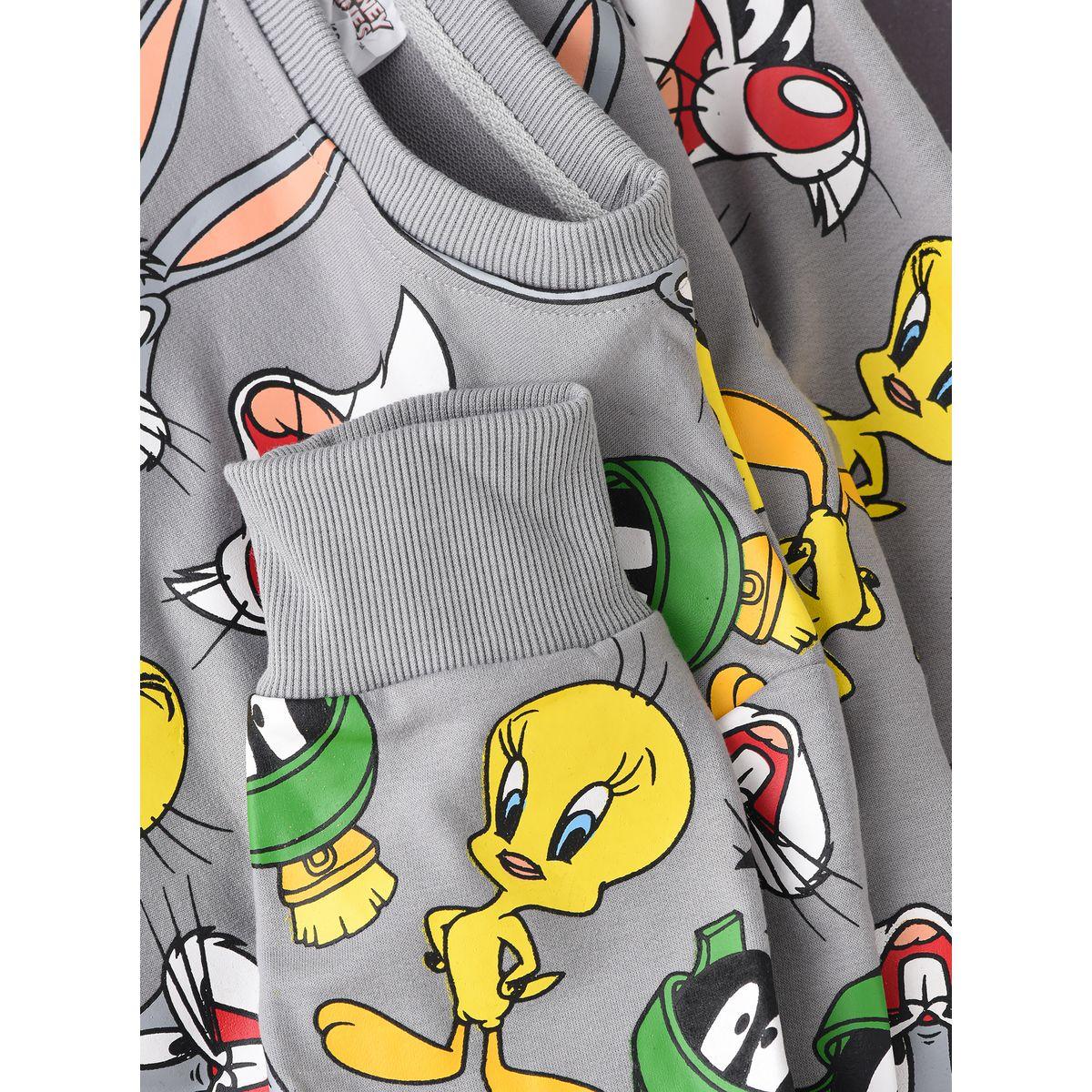 Looney Tunes All Over Print Sweatshirt-boys-clothing-winterwear-sweatshirts-image-4