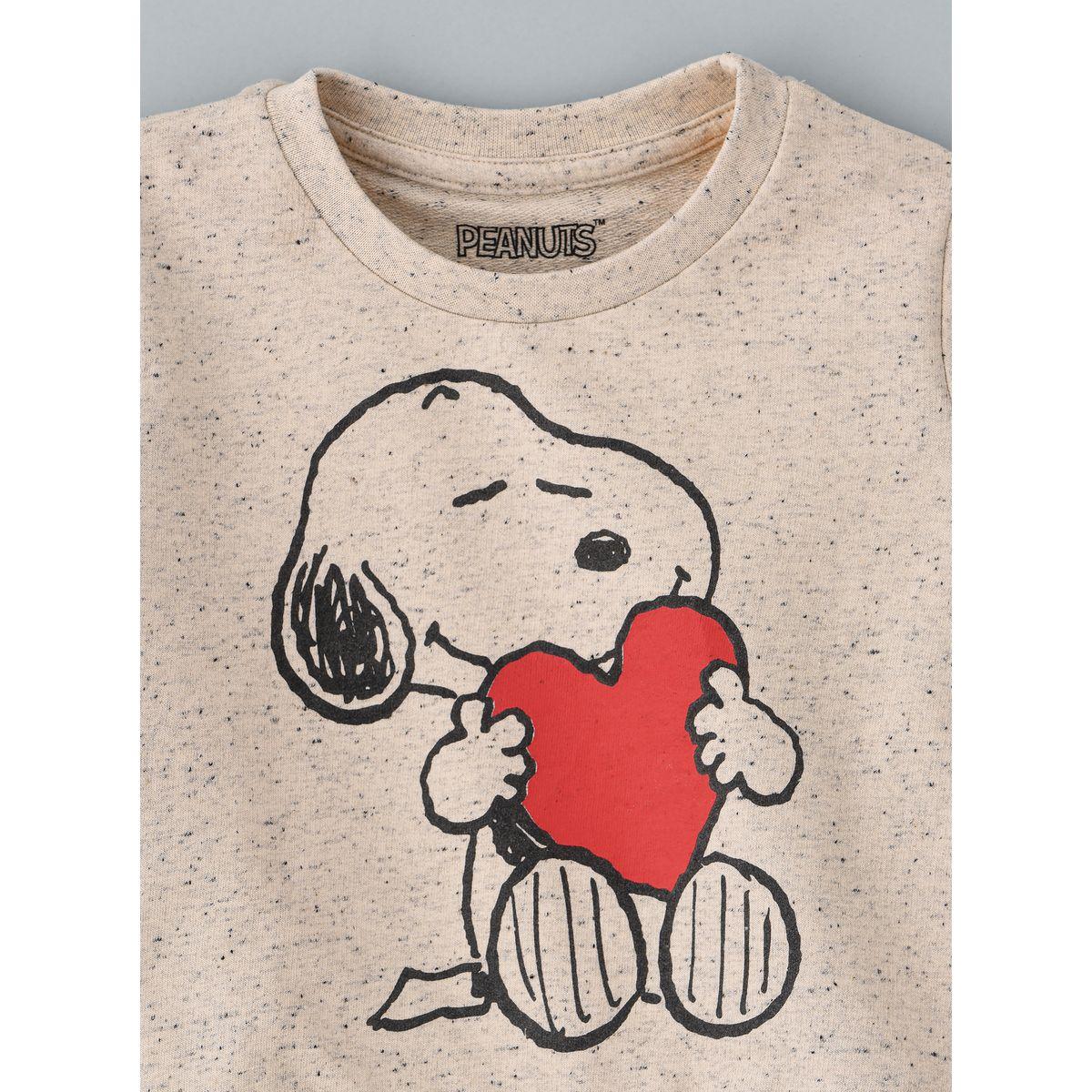 Peanuts Snoopy Print Sweatshirt-baby-girls-clothing-sweatshirts-image-1