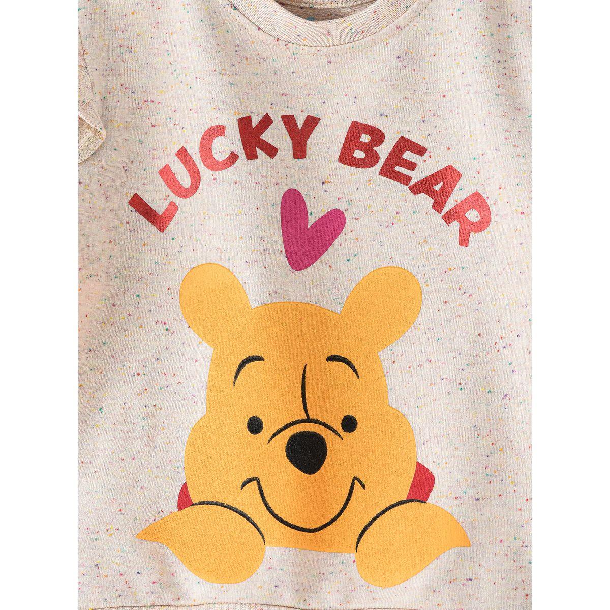 Disney Winnie The Pooh Print Frill Detail Sweatshirt-girls-clothing-winterwear-sweatshirts-image-3