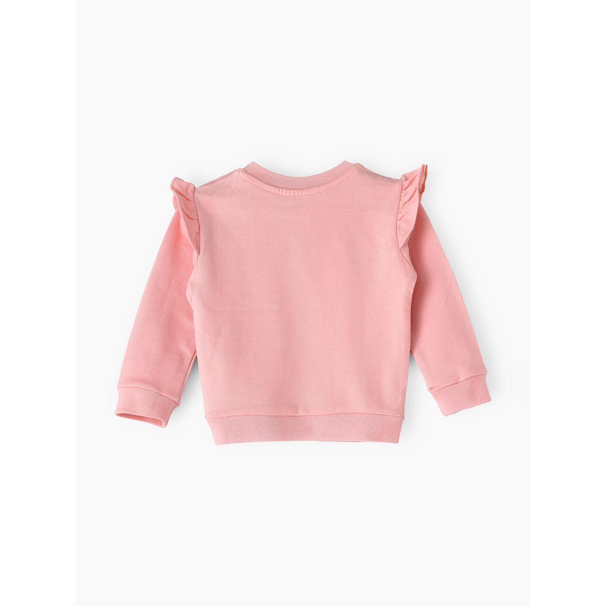 Disney Minnie Mouse Print Ruffle Sweatshirt-baby-girls-clothing-sweatshirts-image-2