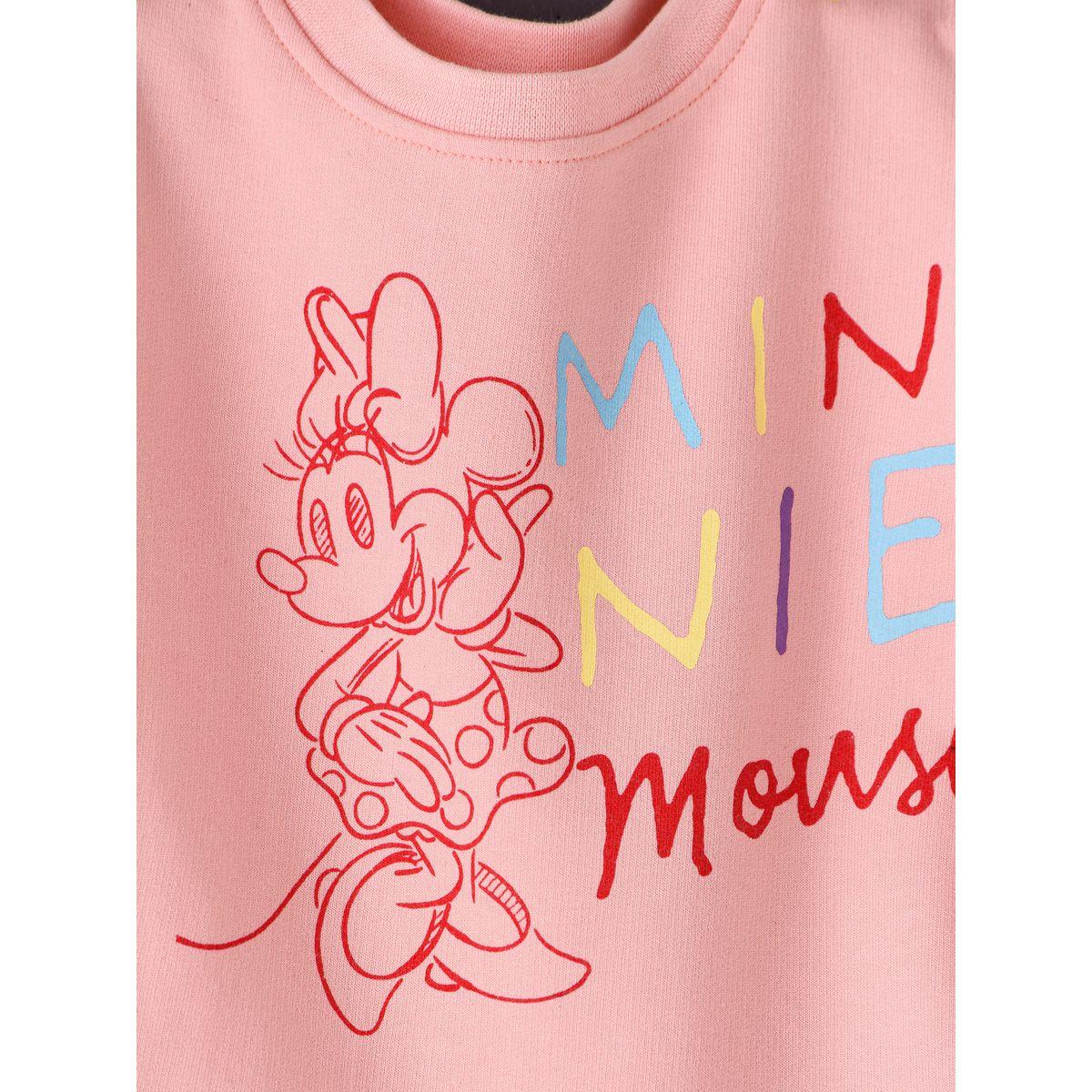Disney Minnie Mouse Print Ruffle Sweatshirt-baby-girls-clothing-sweatshirts-image-4