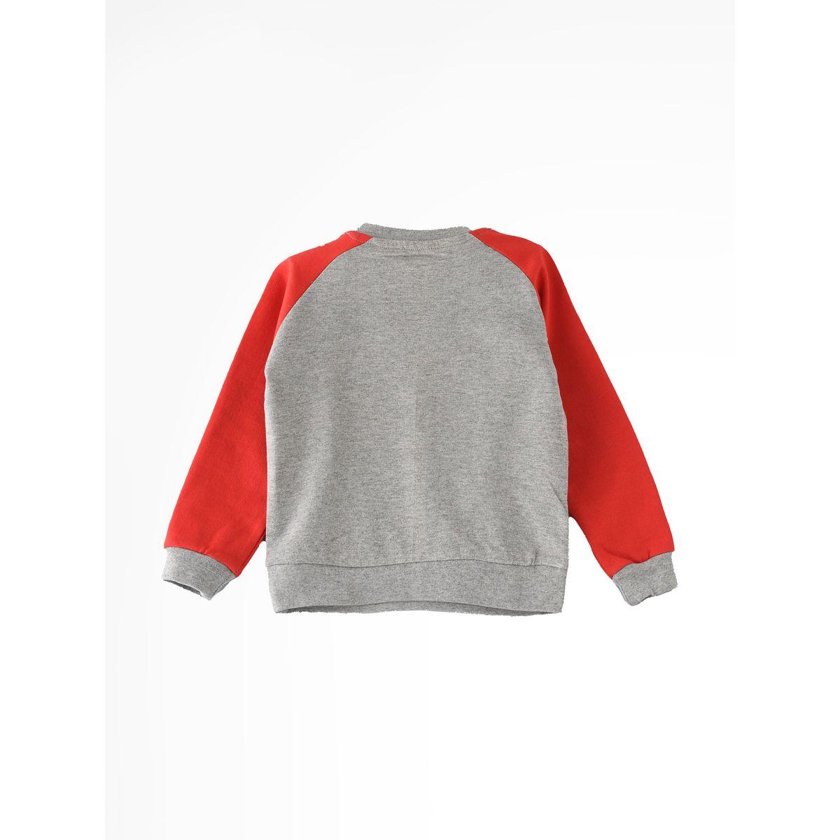 Disney Mickey Mouse Print Colorblock Sweatshirt-boys-clothing-winterwear-sweatshirts-image-2