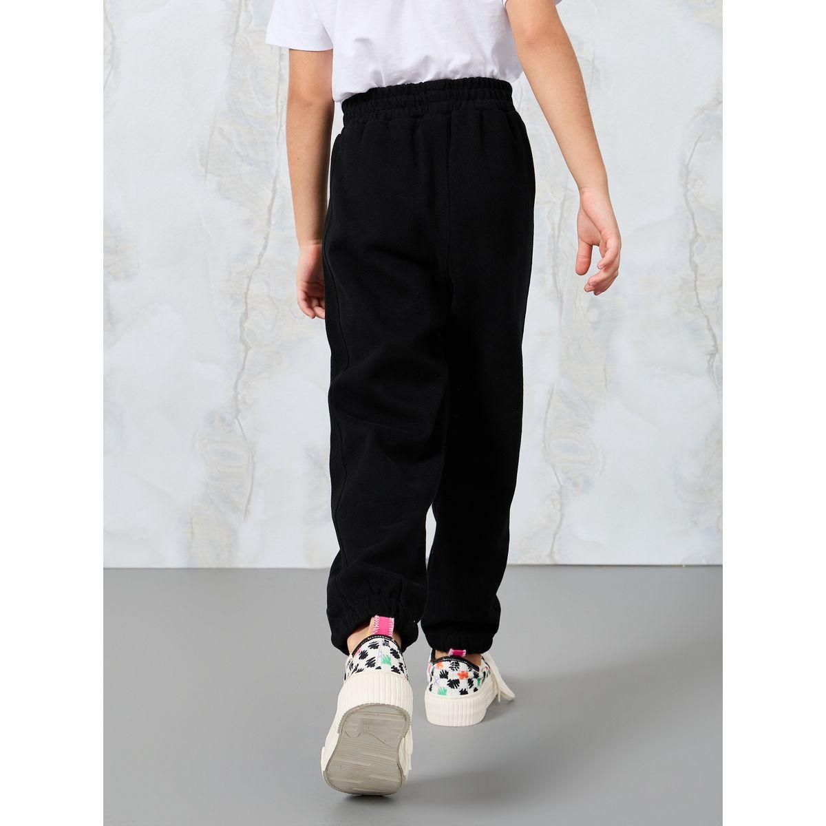 جوغر محبوك مزين بشارة-girls-clothing-bottoms-joggersandtrackpants-image-4
