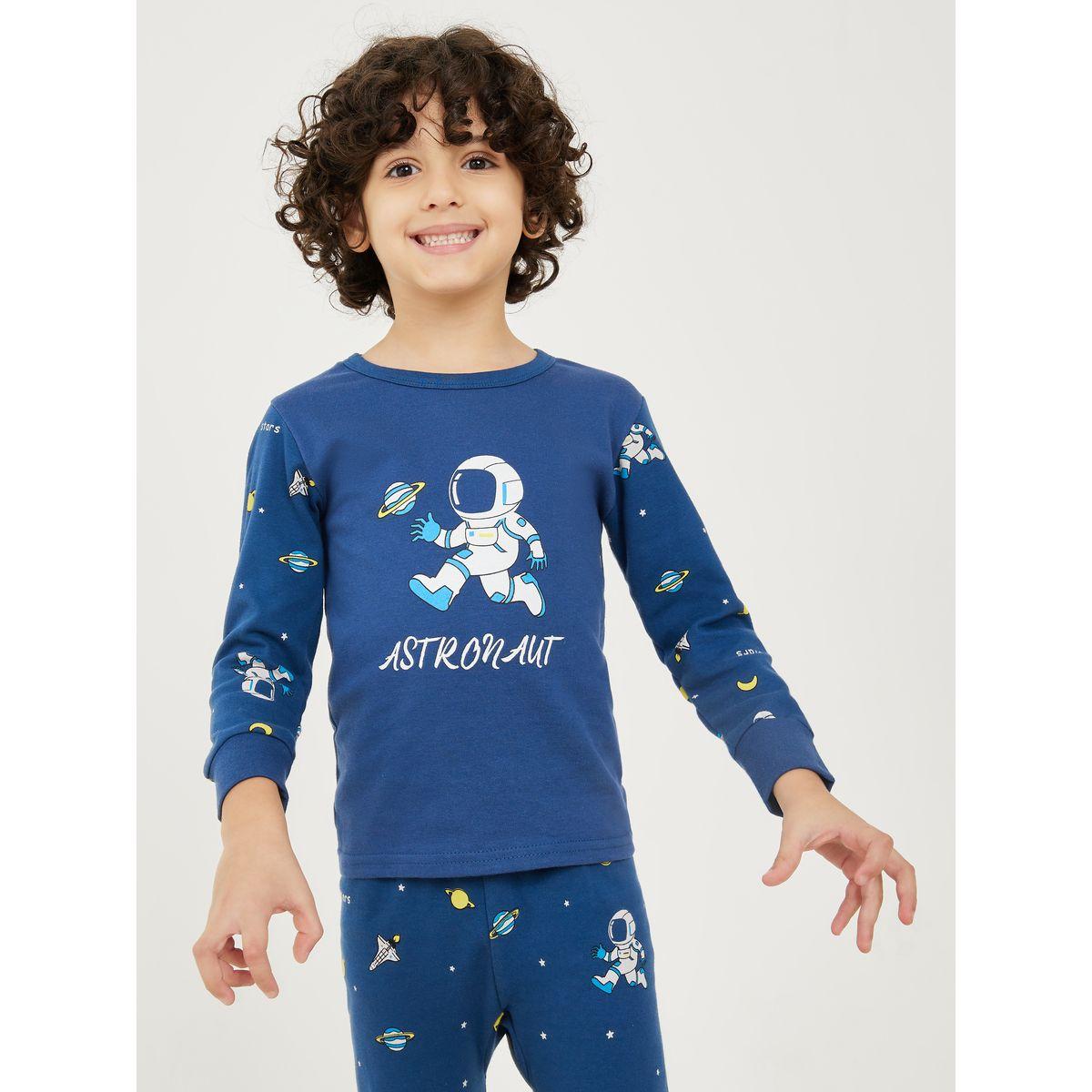 طقم بيجاما من ( تيشيرت + بنطال )-boys-clothing-nightwear-image-2