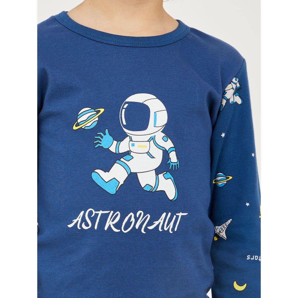 طقم بيجاما من ( تيشيرت + بنطال )-boys-clothing-nightwear-image-3