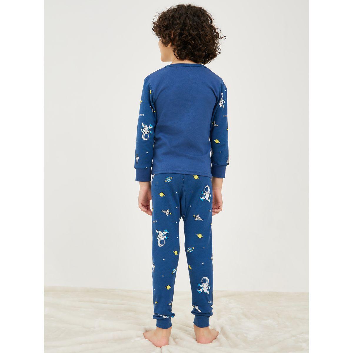 طقم بيجاما من ( تيشيرت + بنطال )-boys-clothing-nightwear-image-6