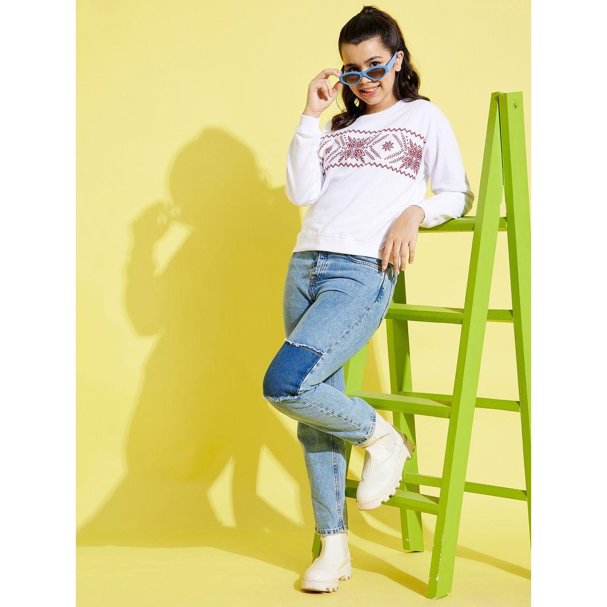 سويت شيرت مطبع بطبعة جرافيك-girls-clothing-jacketsandcoats-image-3