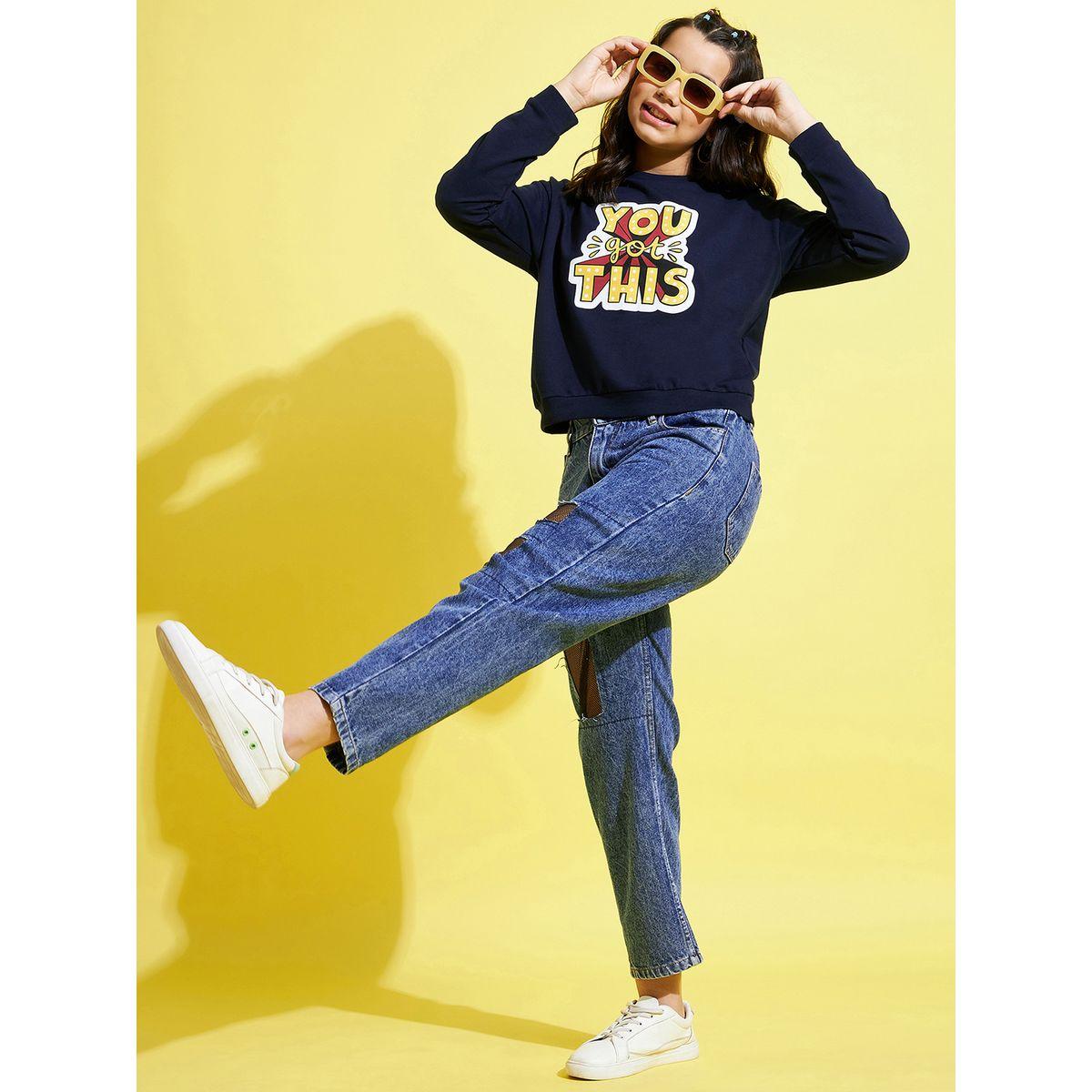 You Got This Graphic Print Sweatshirt-baby-girls-clothing-sweatshirts-image-2