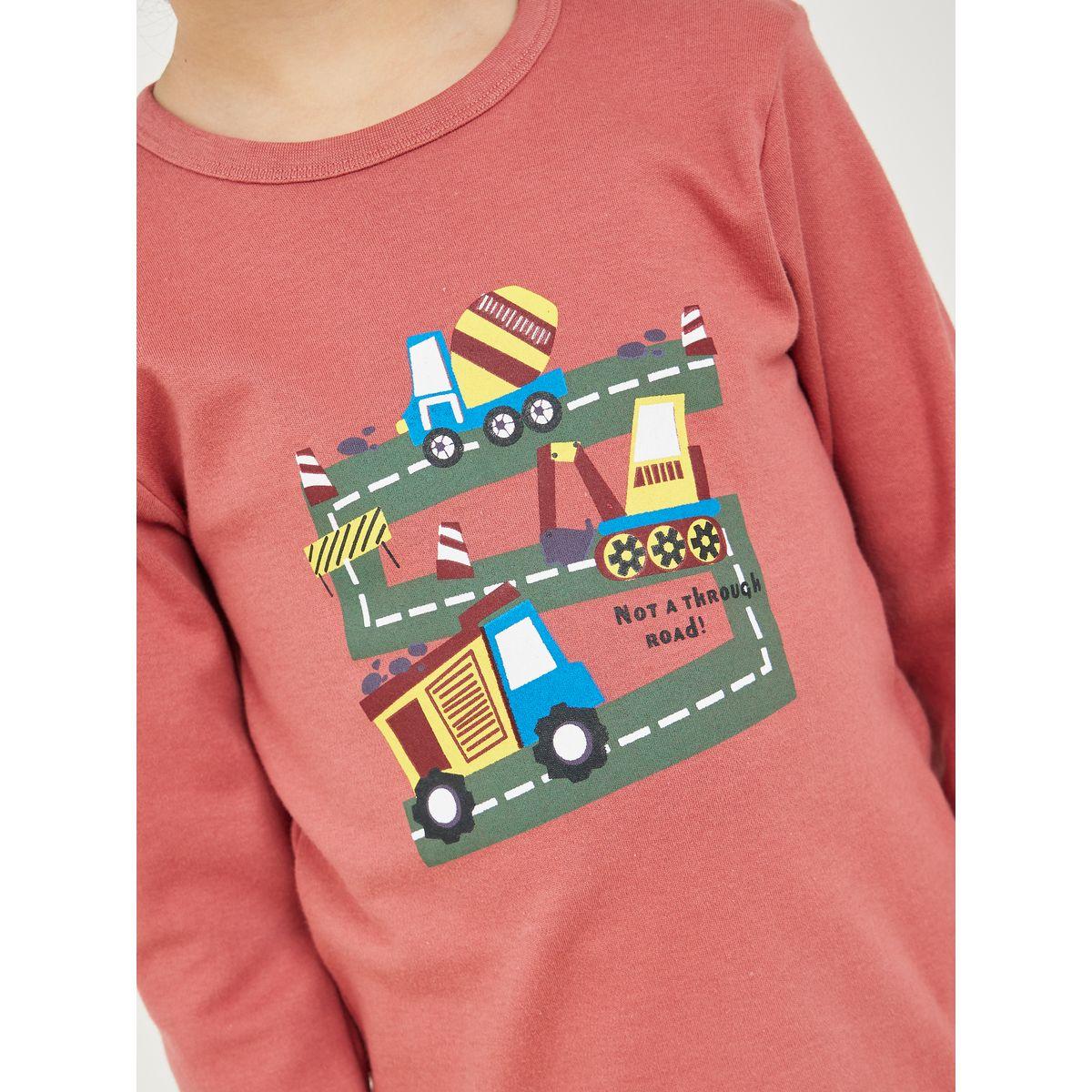 طقم بيجاما من ( تيشيرت + بنطال )-boys-clothing-nightwear-image-3